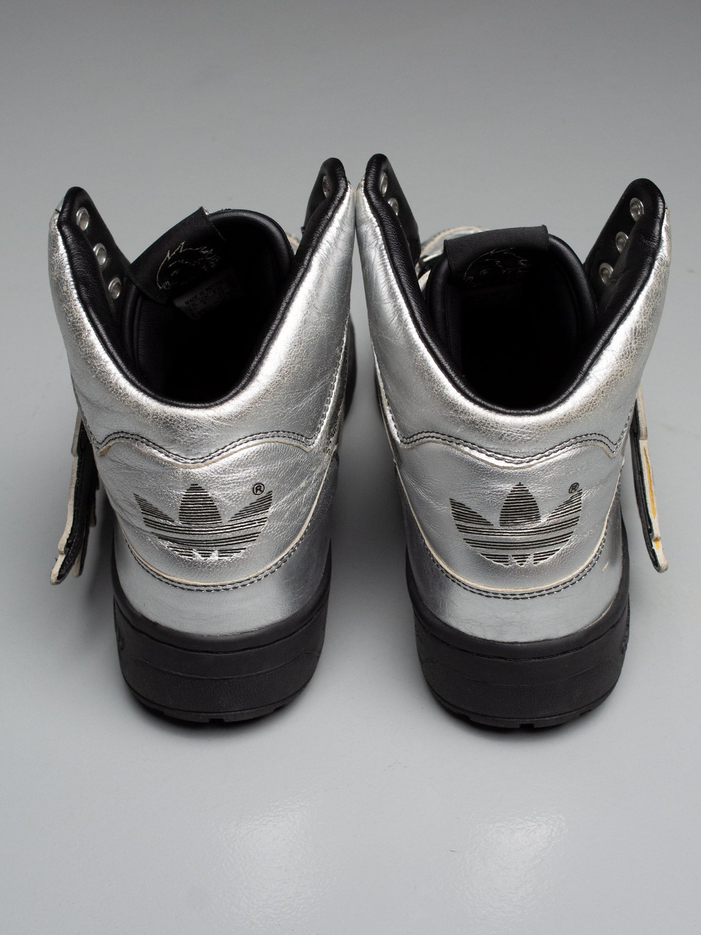 adidas Originals by Jeremy Scott A/W 2009 JS Wings (Metallic Silver/Black) - size 42