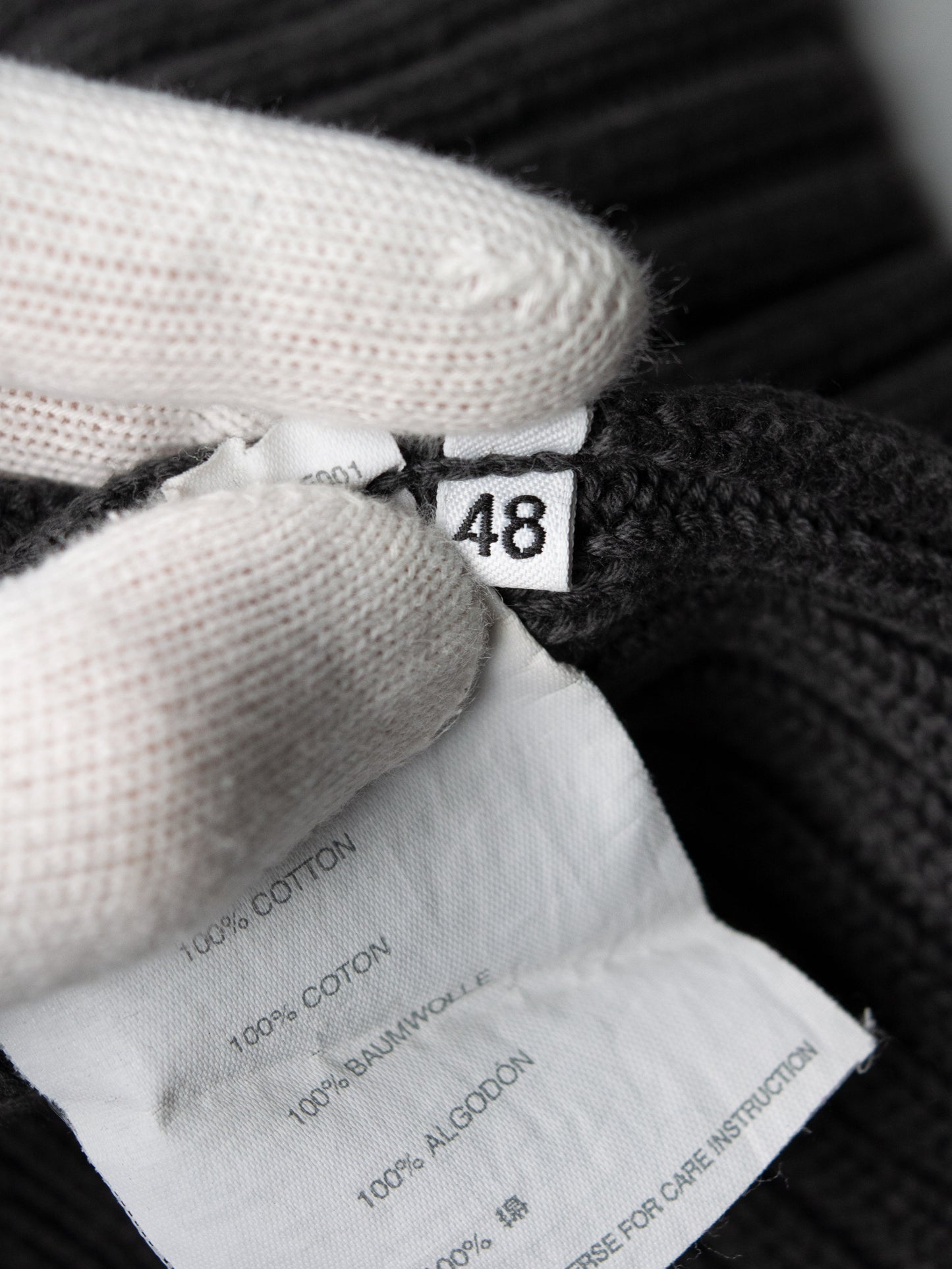 vintage Helmut Lang rib sweater - size 48