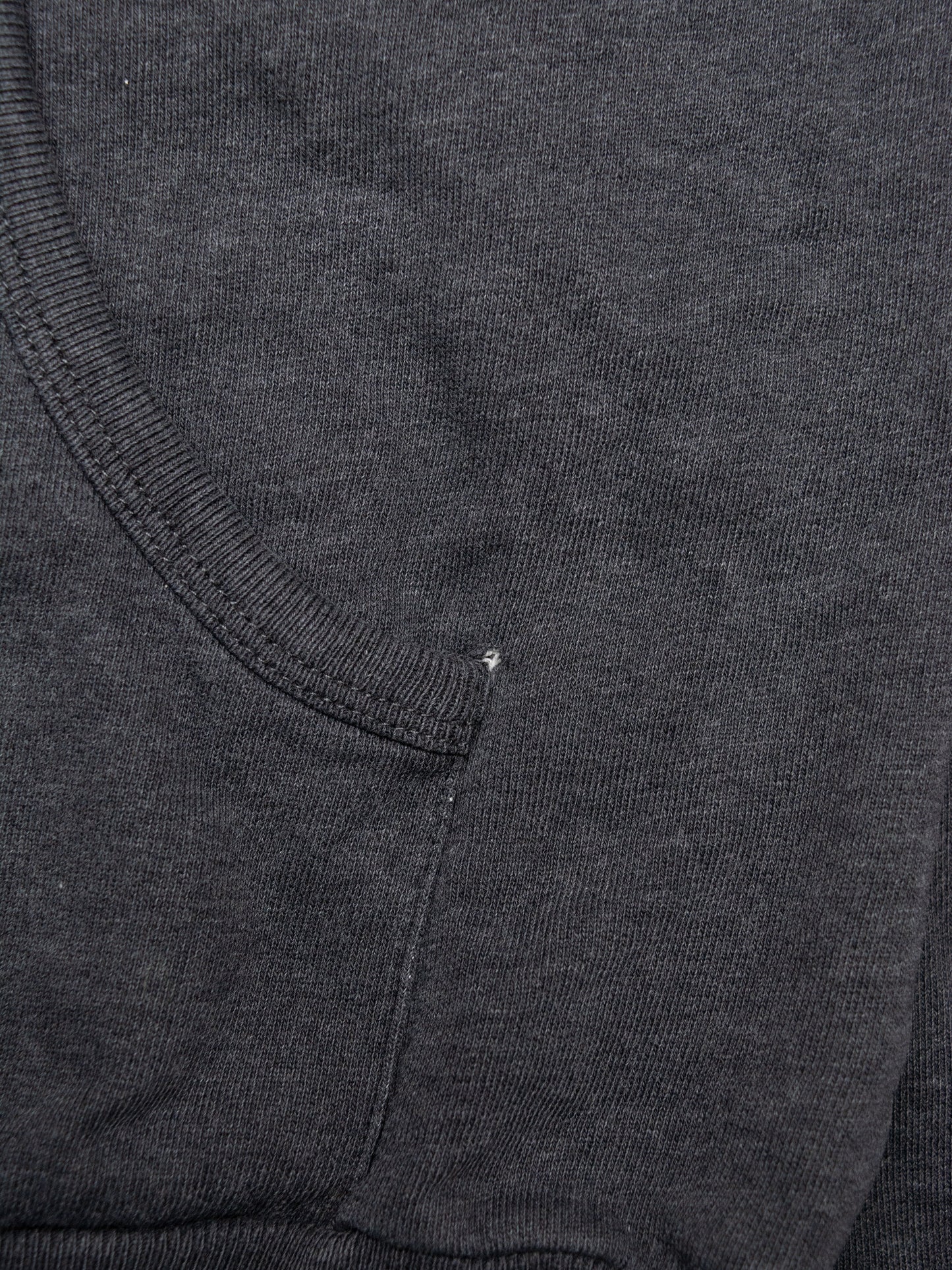 Gosha Rubchinskiy A/W 2017 reflective logo hoodie (dark grey) - size XS