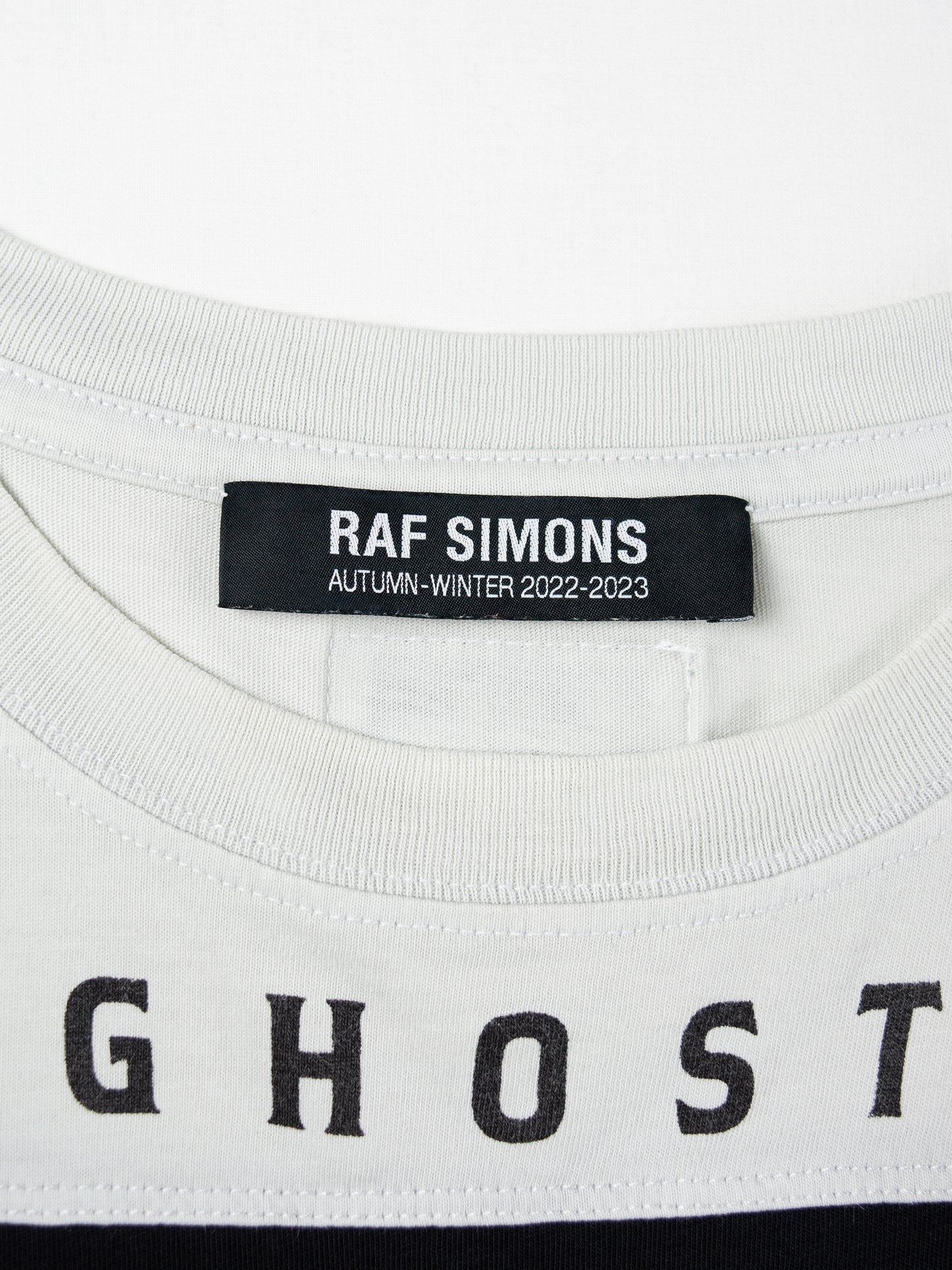 Raf Simons - A/W 2022 - "Ghost - Host" t-shirt - size L