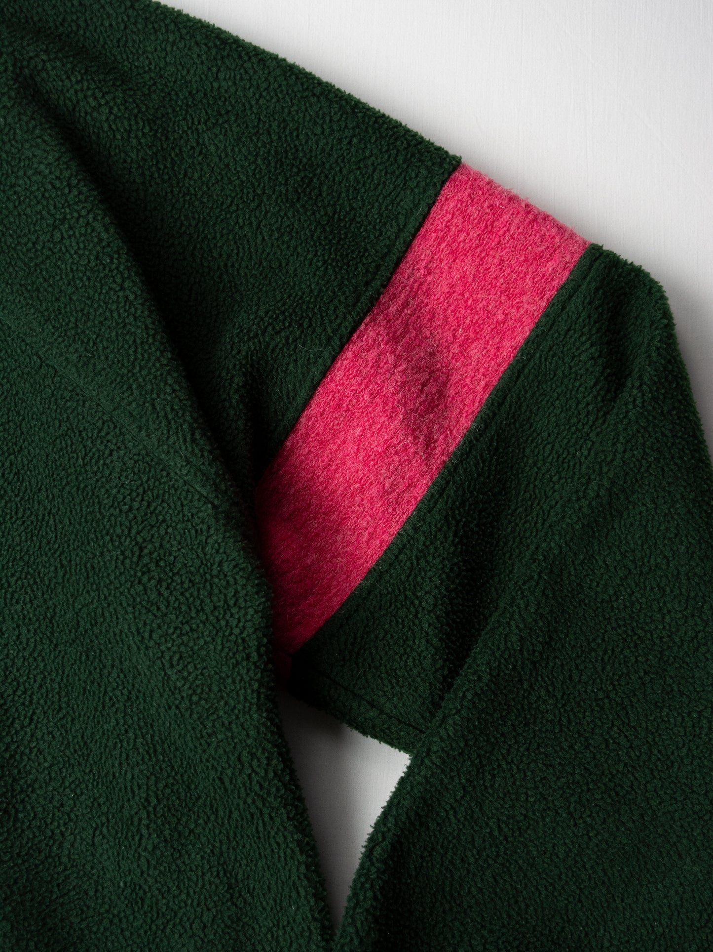 Gosha Rubchinskiy - S/S 2018 - half-zip fleece (green) - size XS