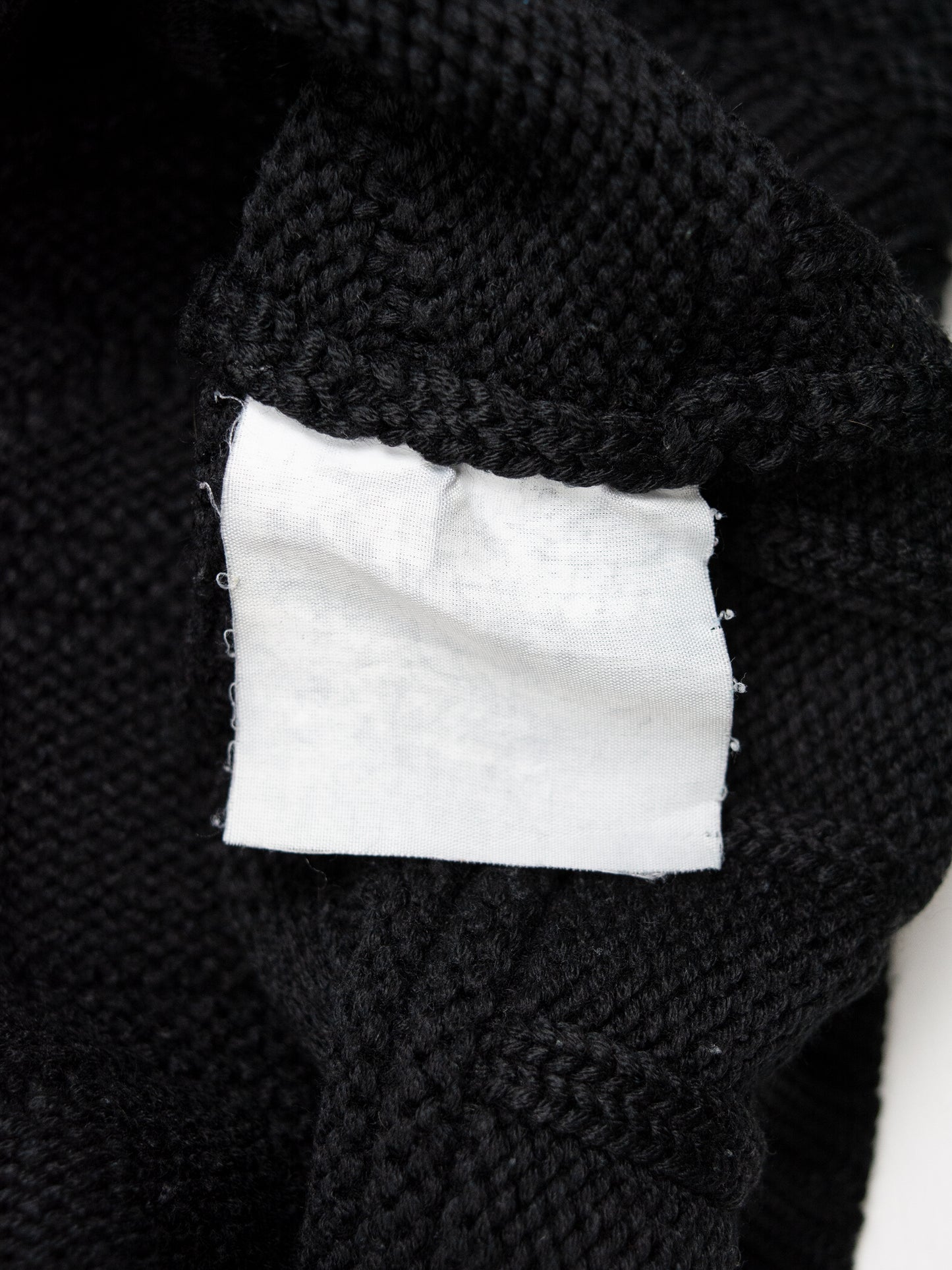 Gosha Rubchinskiy - A/W 2012 - intarsia knit sweater (black) - size M