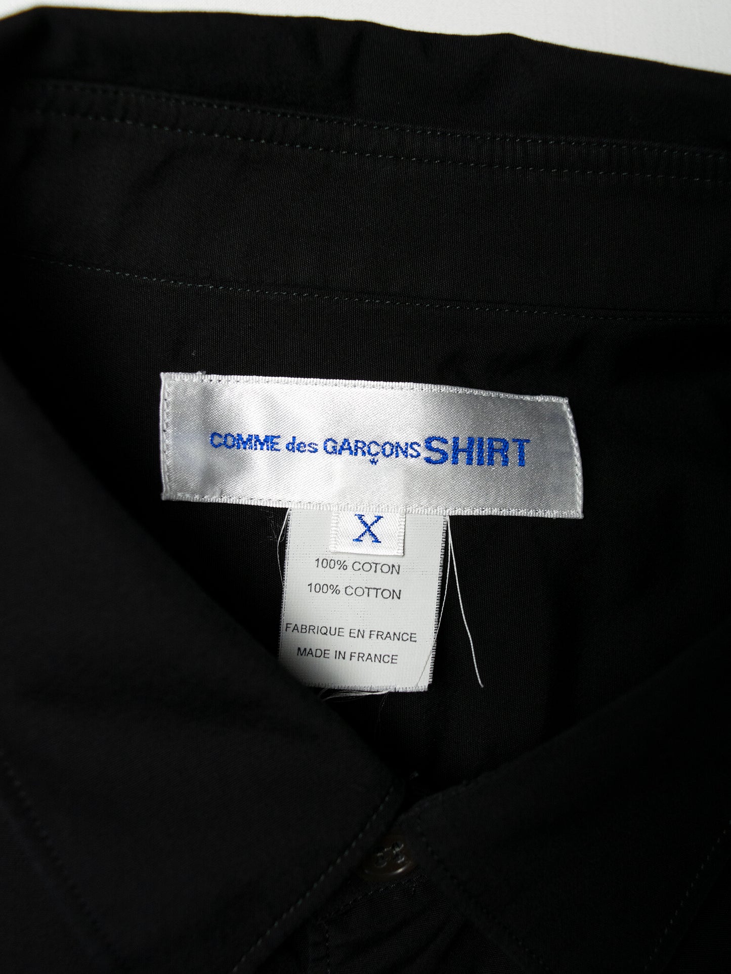 Comme des Garçons SHIRT - (custom cropped) pocket shirt