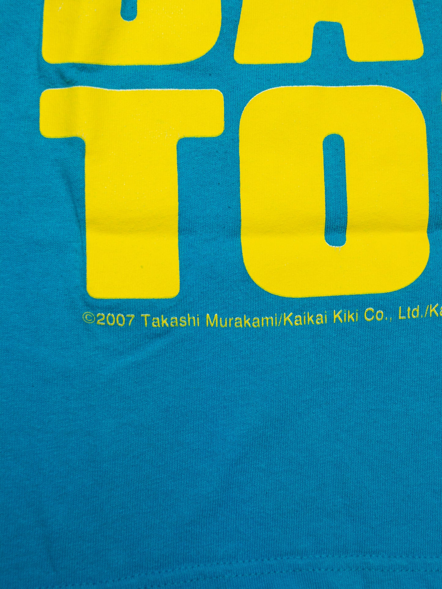 2007 Kanye West Glow In The Dark Tour t-shirt - size S