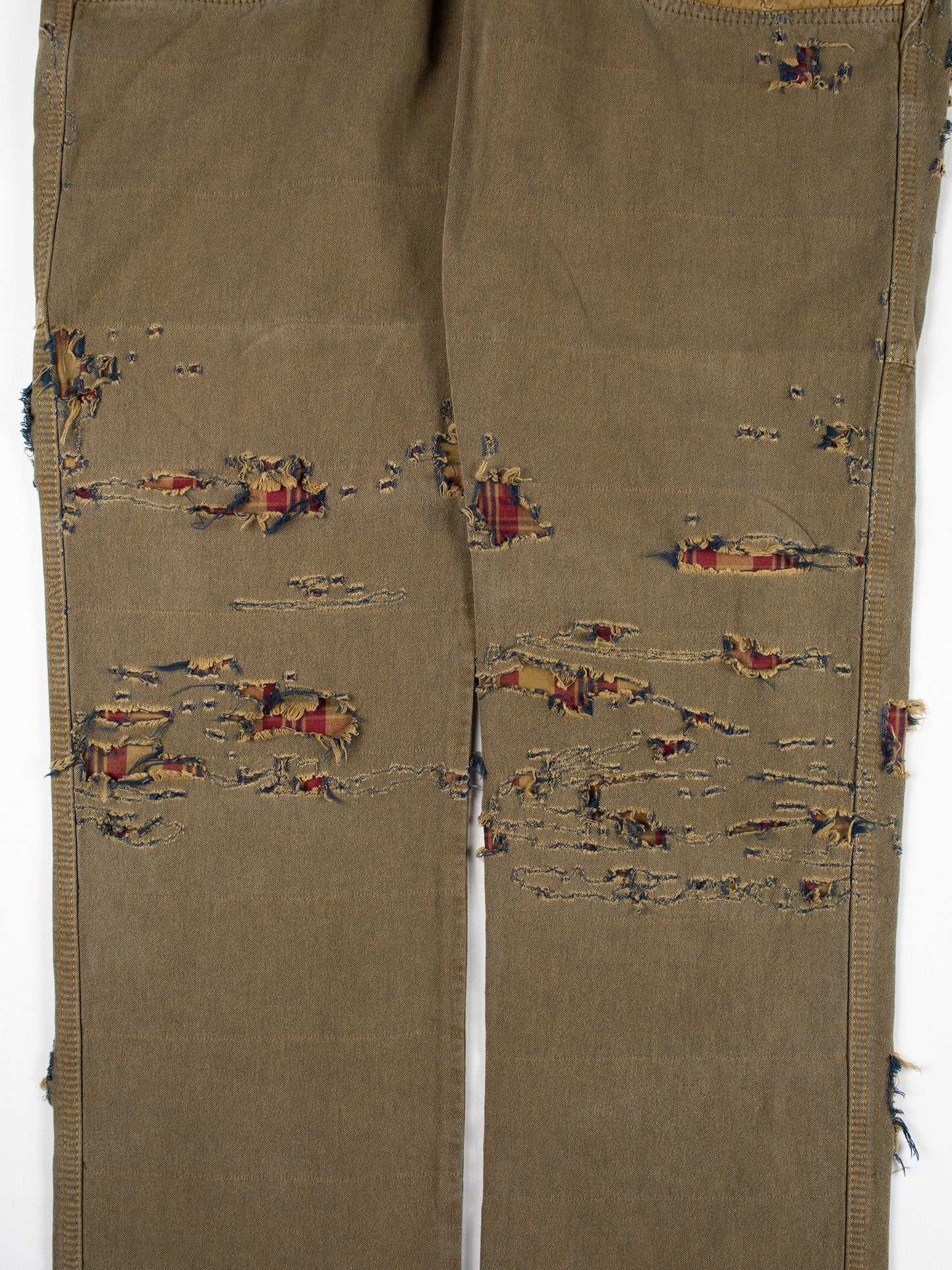 Le Jean De Marithé + François Girbaud - "zombie" destroyed cargo pants - size 48