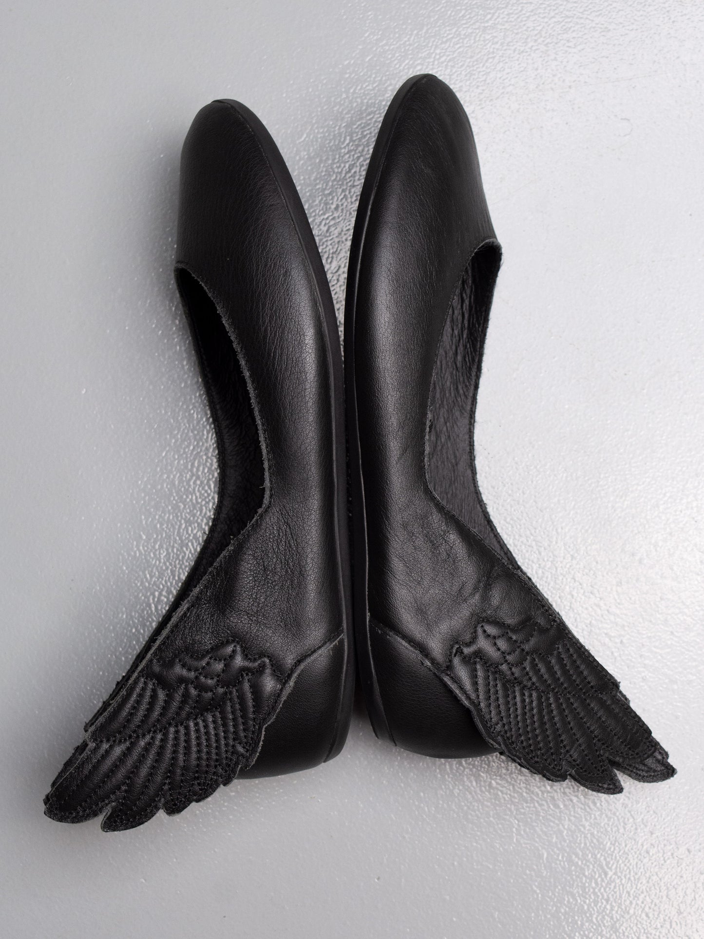 adidas Originals by Jeremy Scott A/W 2011 JS Wings Ballerinas (black) - size 37 1/3