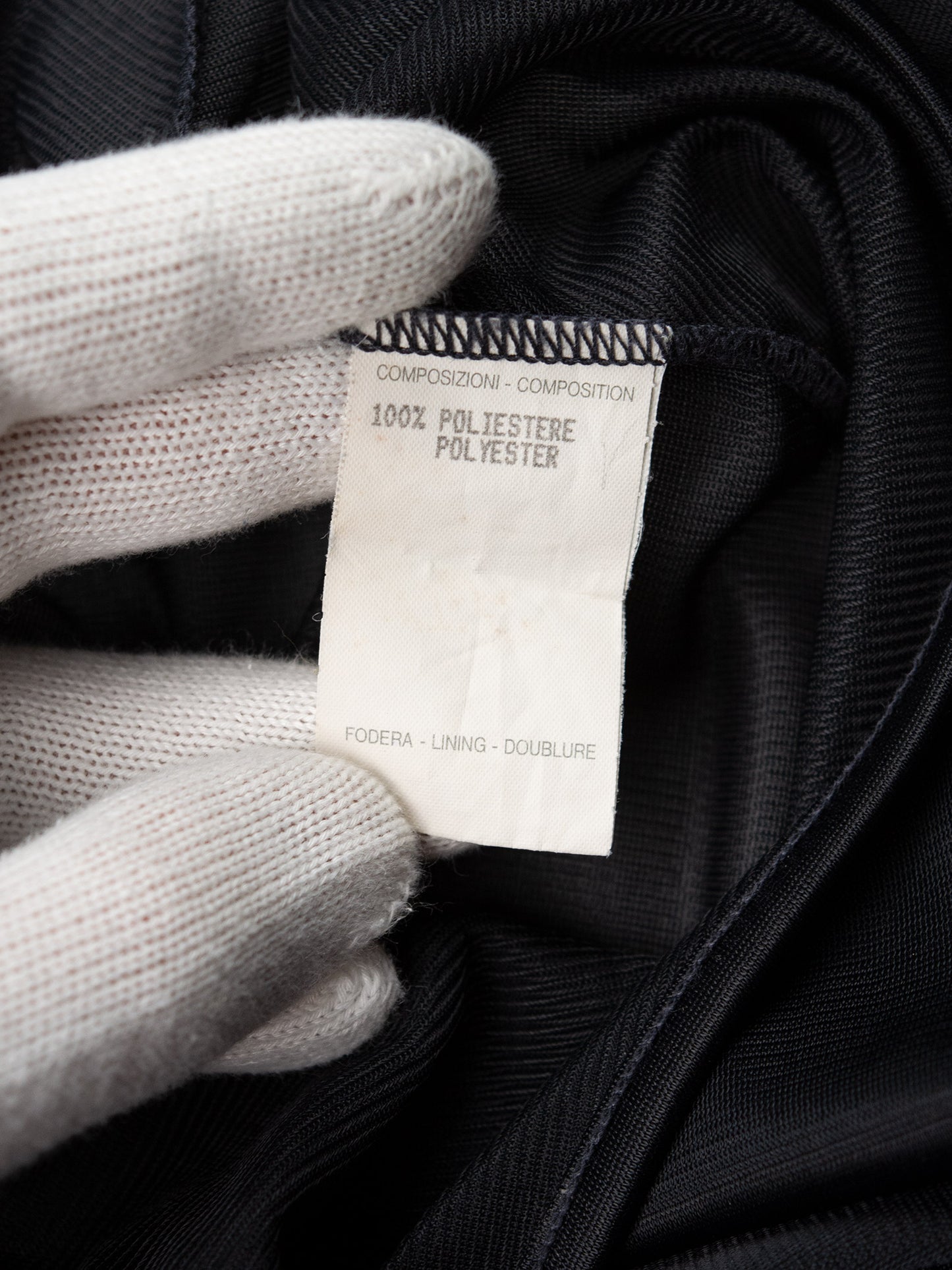 Helmut Lang - 1991 - transparent mini dress - size 42