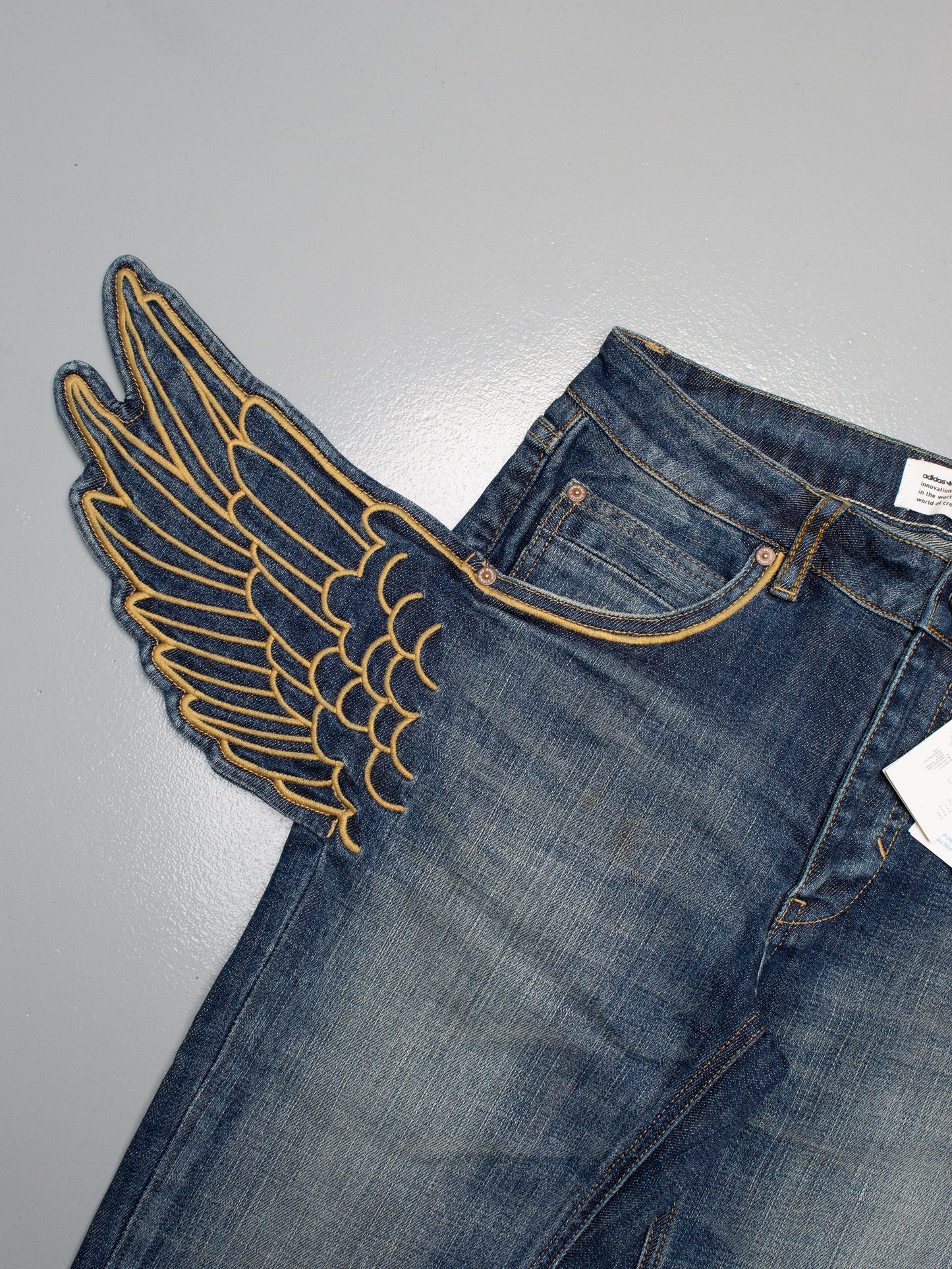adidas Originals by Jeremy Scott A/W 2011 Wings Cupie JS skinny jeans - size 29