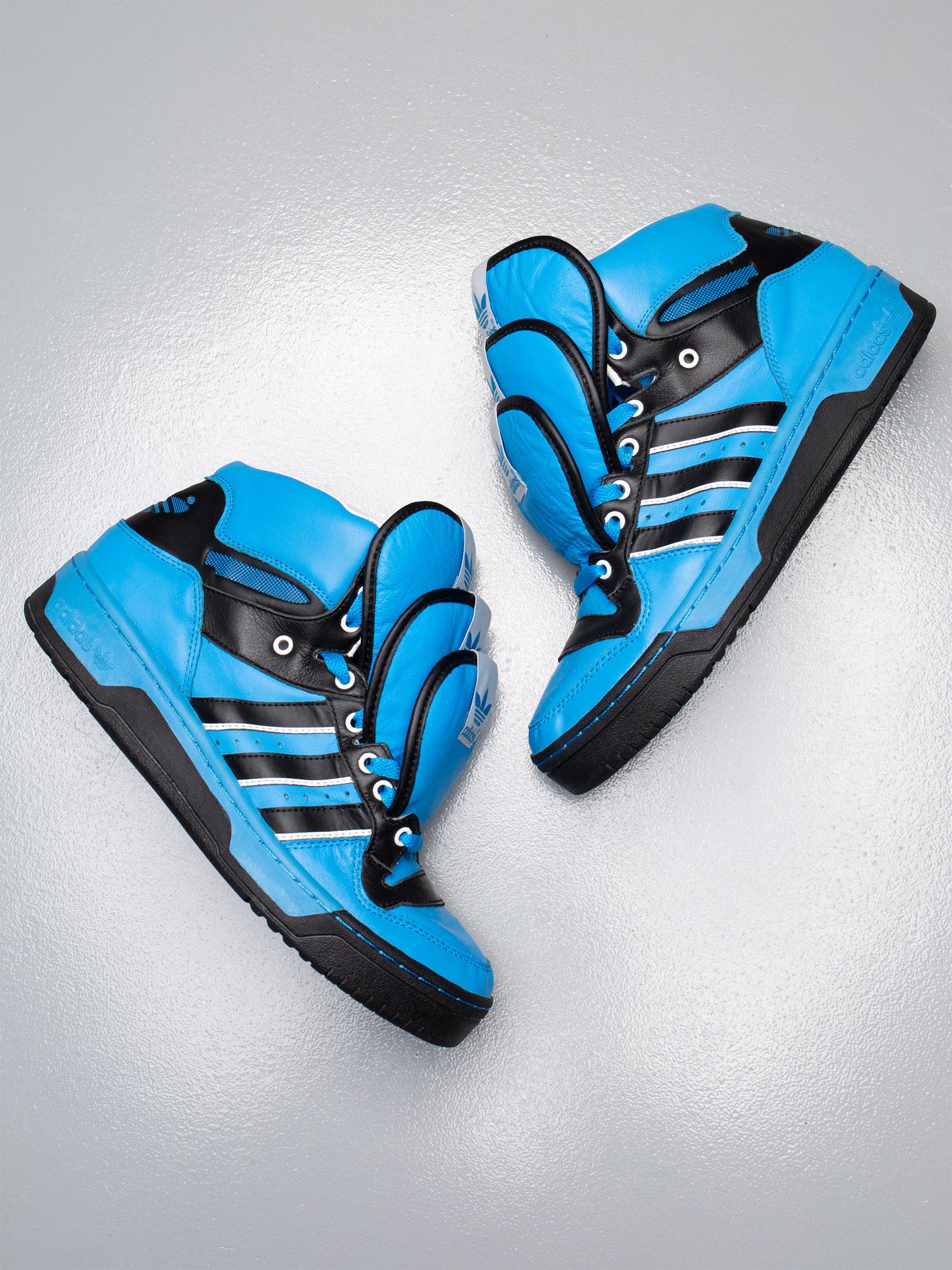 (sample) adidas Originals by Jeremy Scott S/S 2015 JS 3 Tongue (Blue) - size 42 2/3
