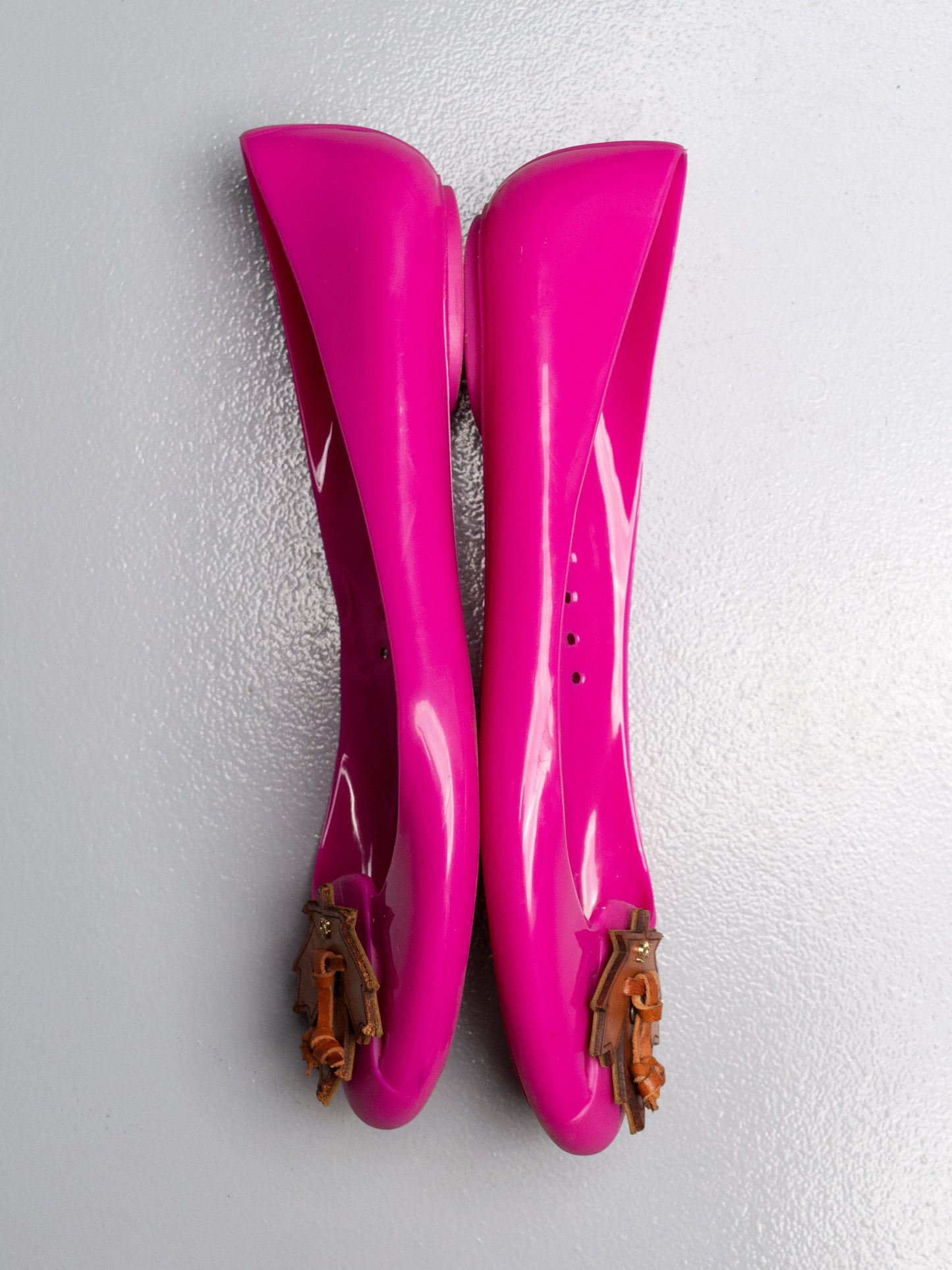 Dsquared2 S/S 2012 rubber flats - size 38