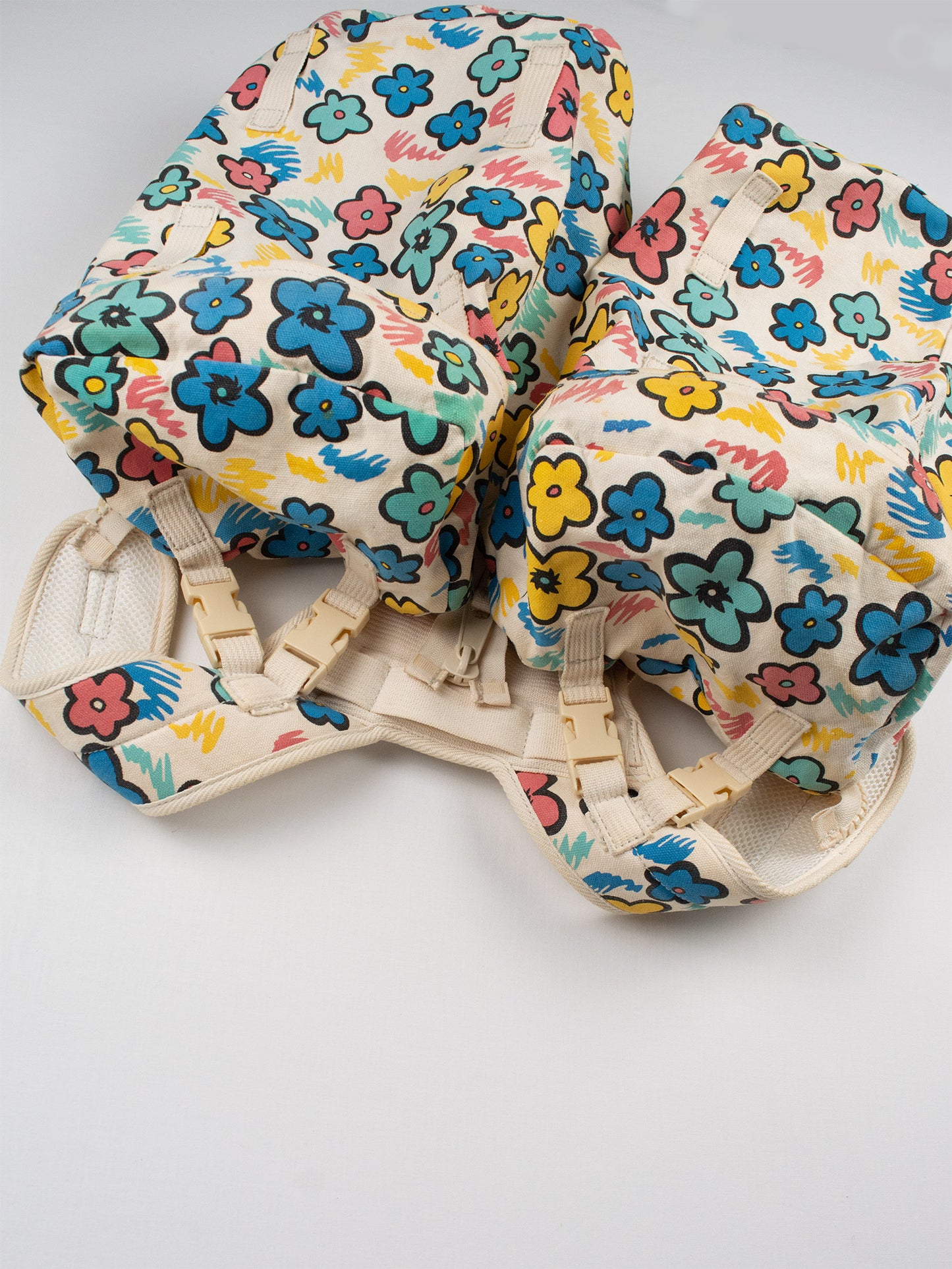 Bernhard Willhelm - S/S 2003 - floral double backpack