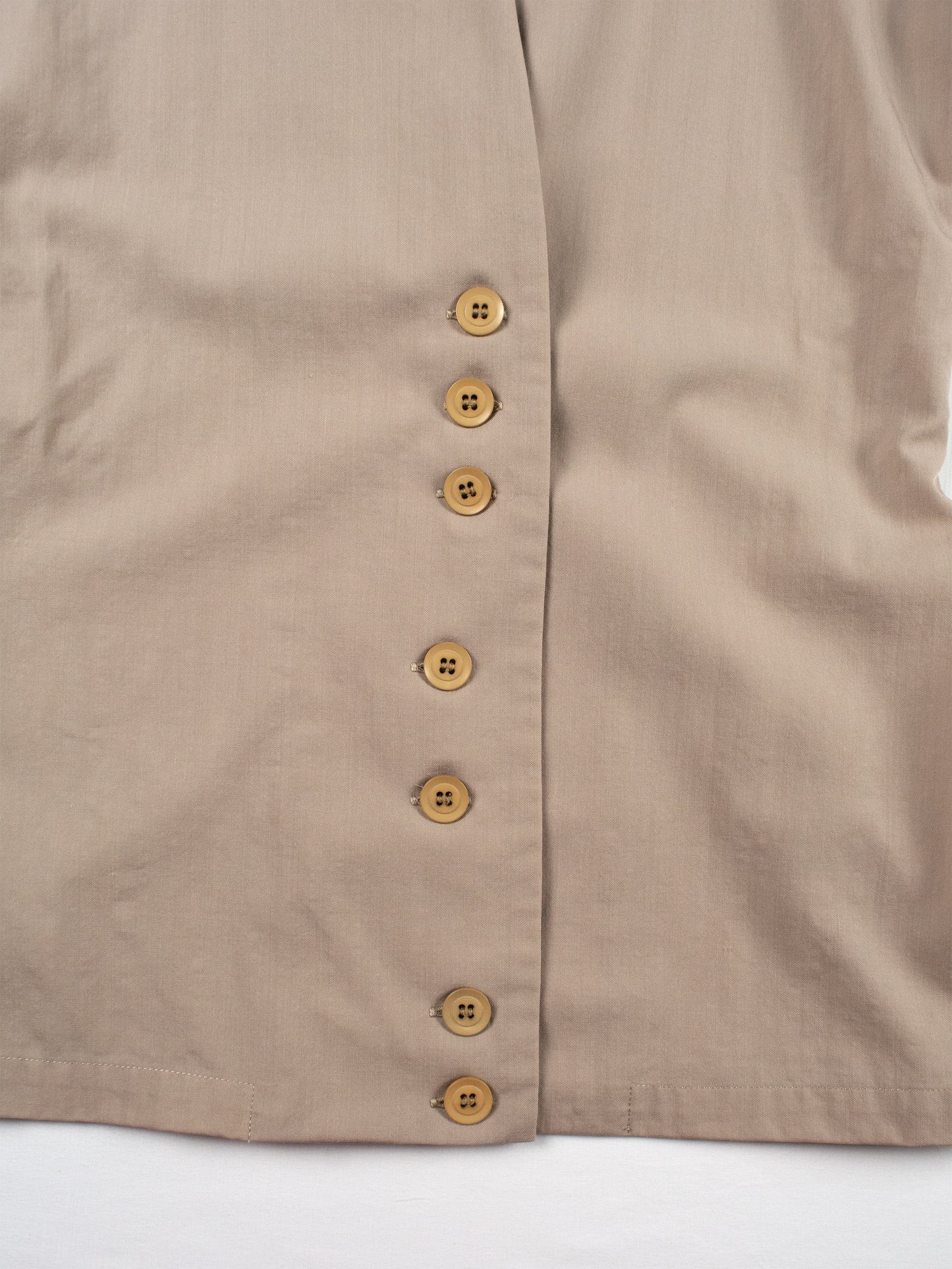 Yohji Yamamoto - (late 80's / early 90's) linen shirt - size M