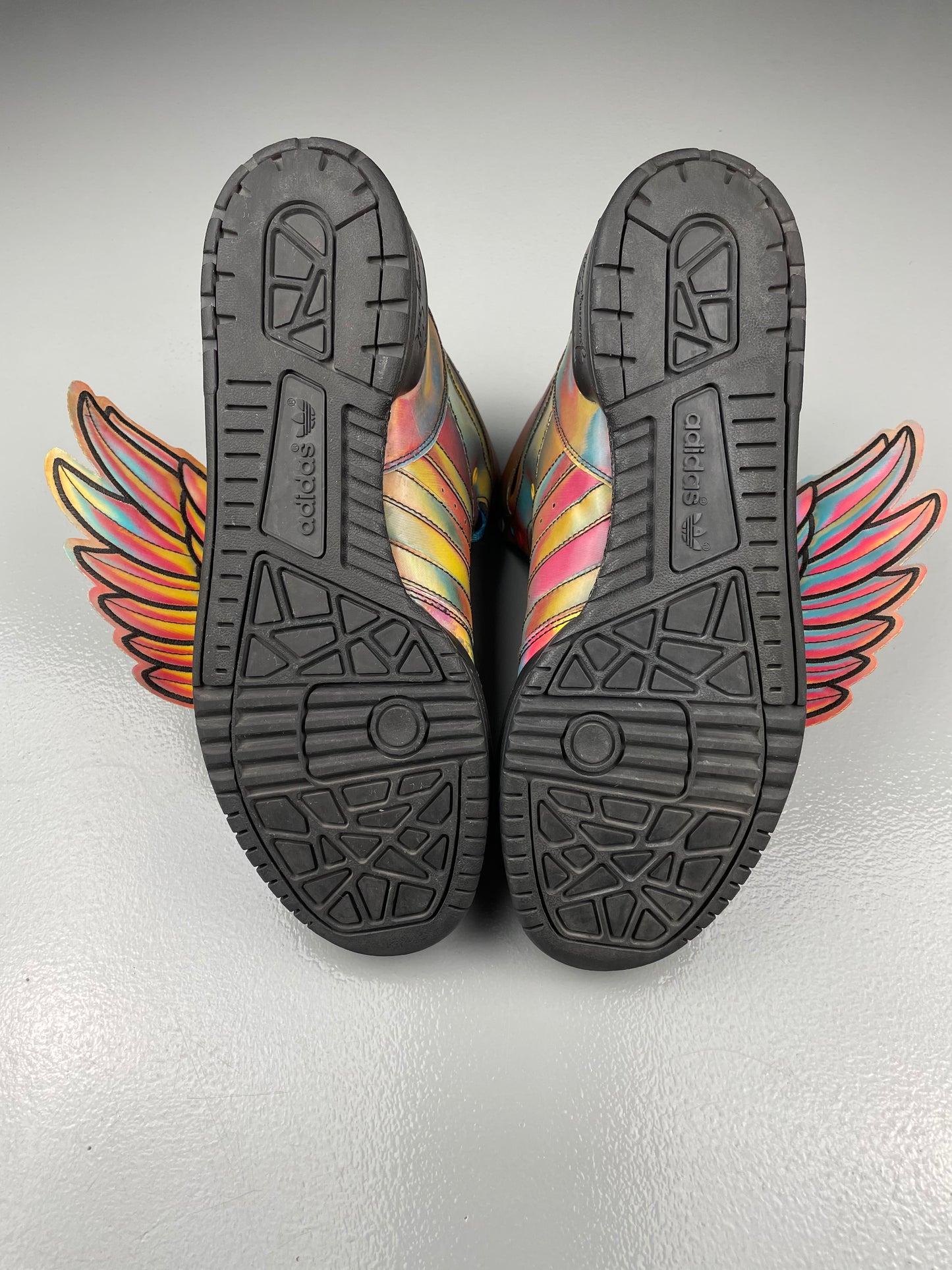 adidas X Jeremy Scott S/S 2010 JS Wings 1.0 'Rainbow' - size 46