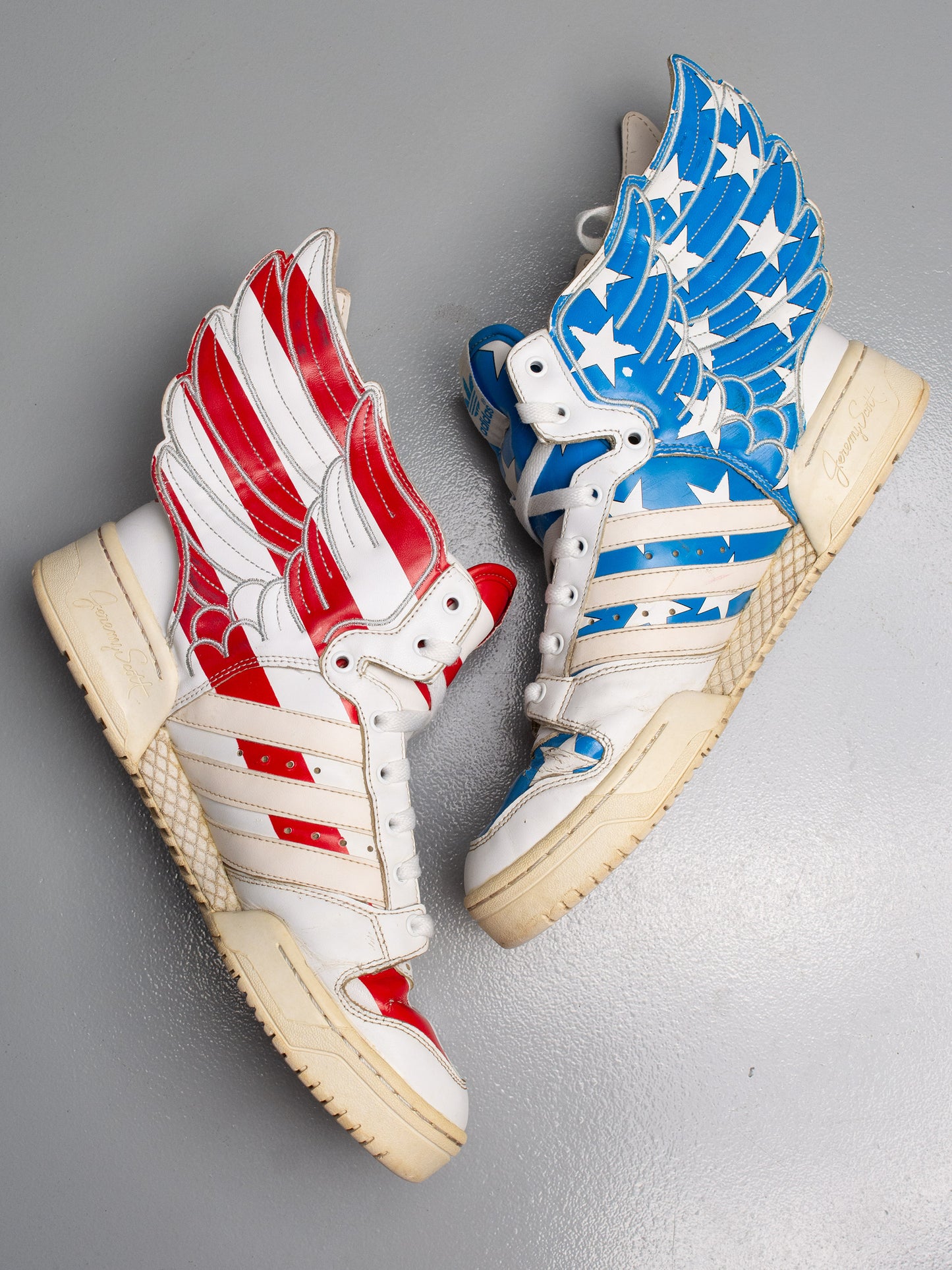 adidas Originals by Jeremy Scott S/S 2012 JS Wings 2.0 "Stars & Stripes" - size 44