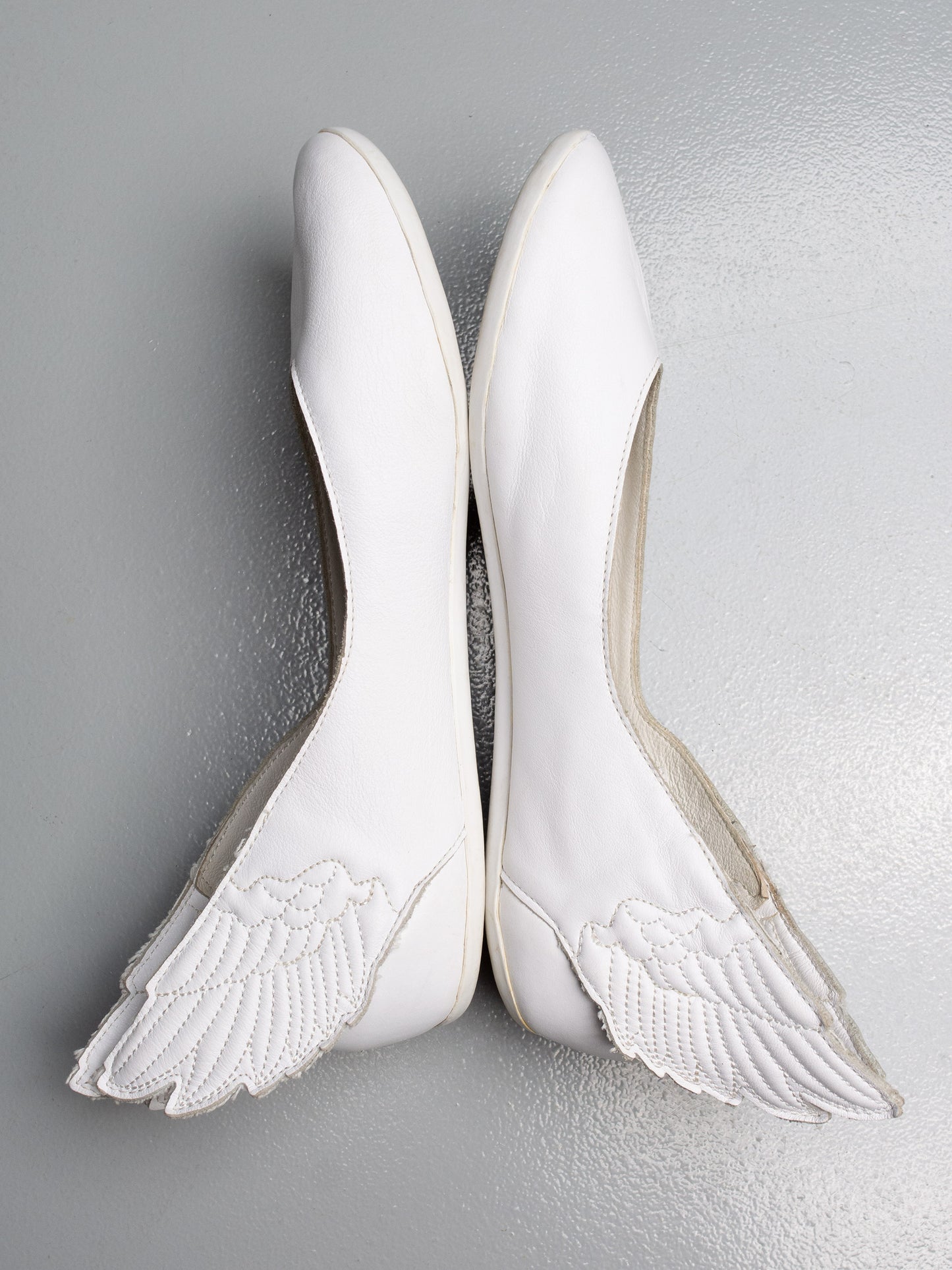 adidas Originals by Jeremy Scott S/S 2011 JS Wings Ballerinas (white) - size 39 1/3