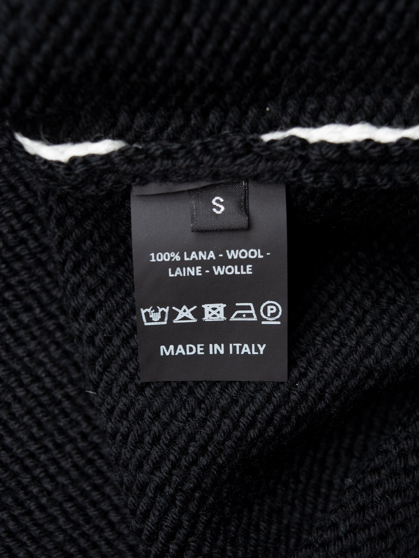 Raf Simons - A/W 2020 - "I Love RS" cropped sweater - size S