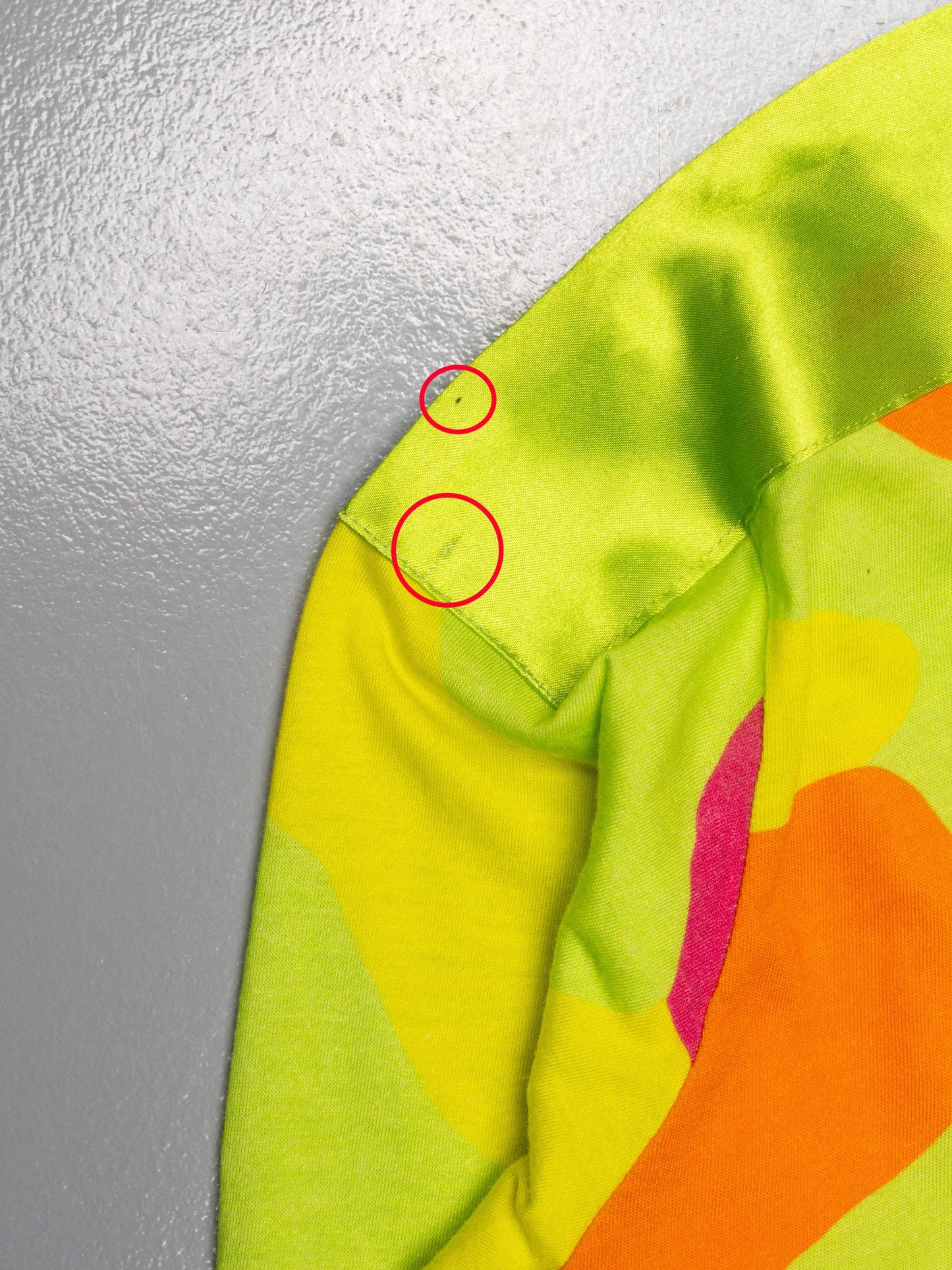 adidas Originals by Jeremy Scott - A/W 2013 - Neon Camo Long Sleeve - size L