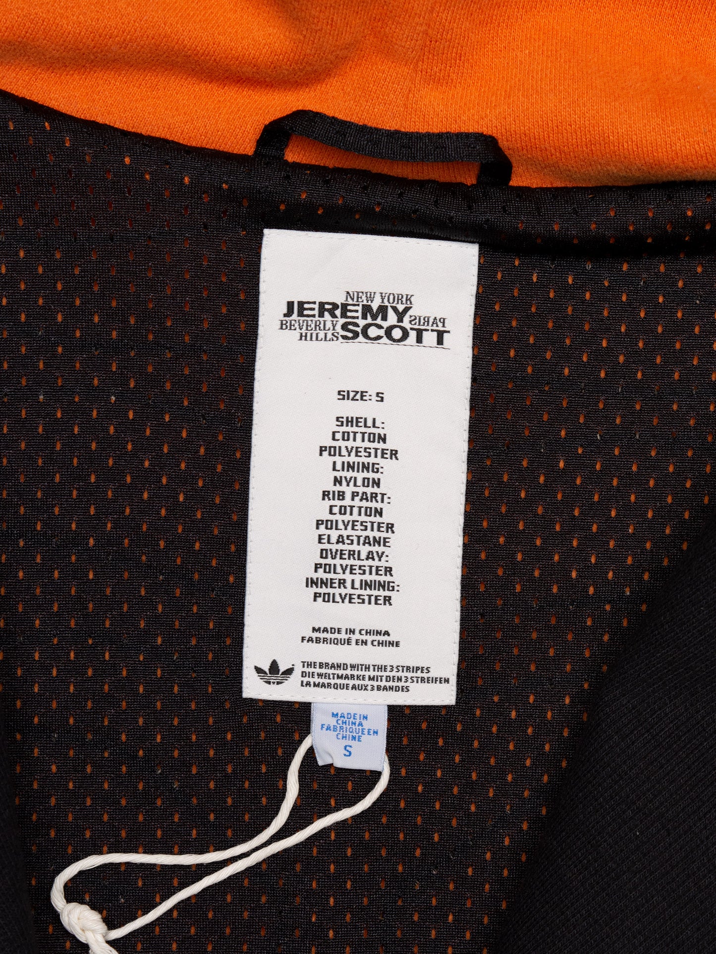 adidas Originals by Jeremy Scott A/W 2011 Tuxedo Jacket Tiger - unisex size S