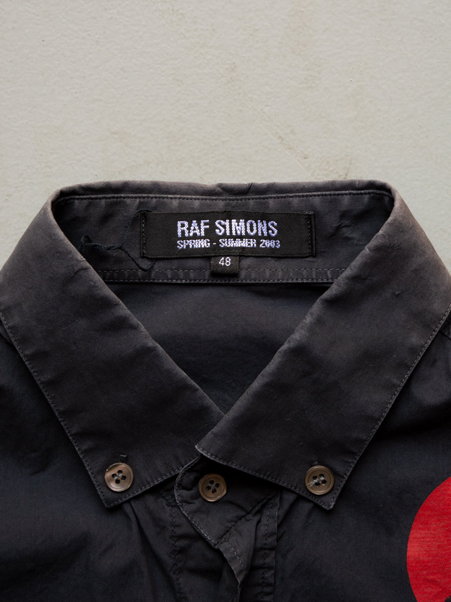 Raf Simons S/S 2003 "Consumed" Cell shirt - size 48