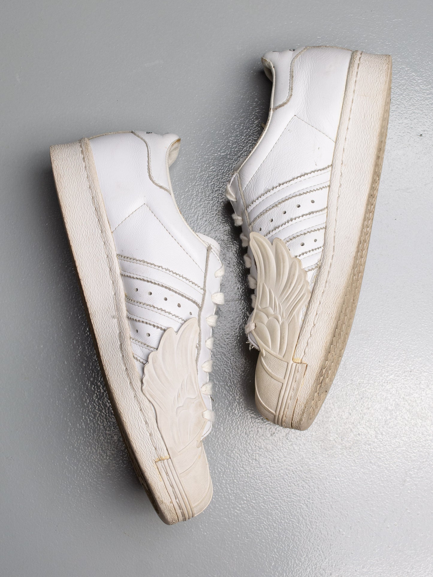 adidas Originals by Jeremy Scott S/S 2015 JS Superstar Wings (white/white) - size 42