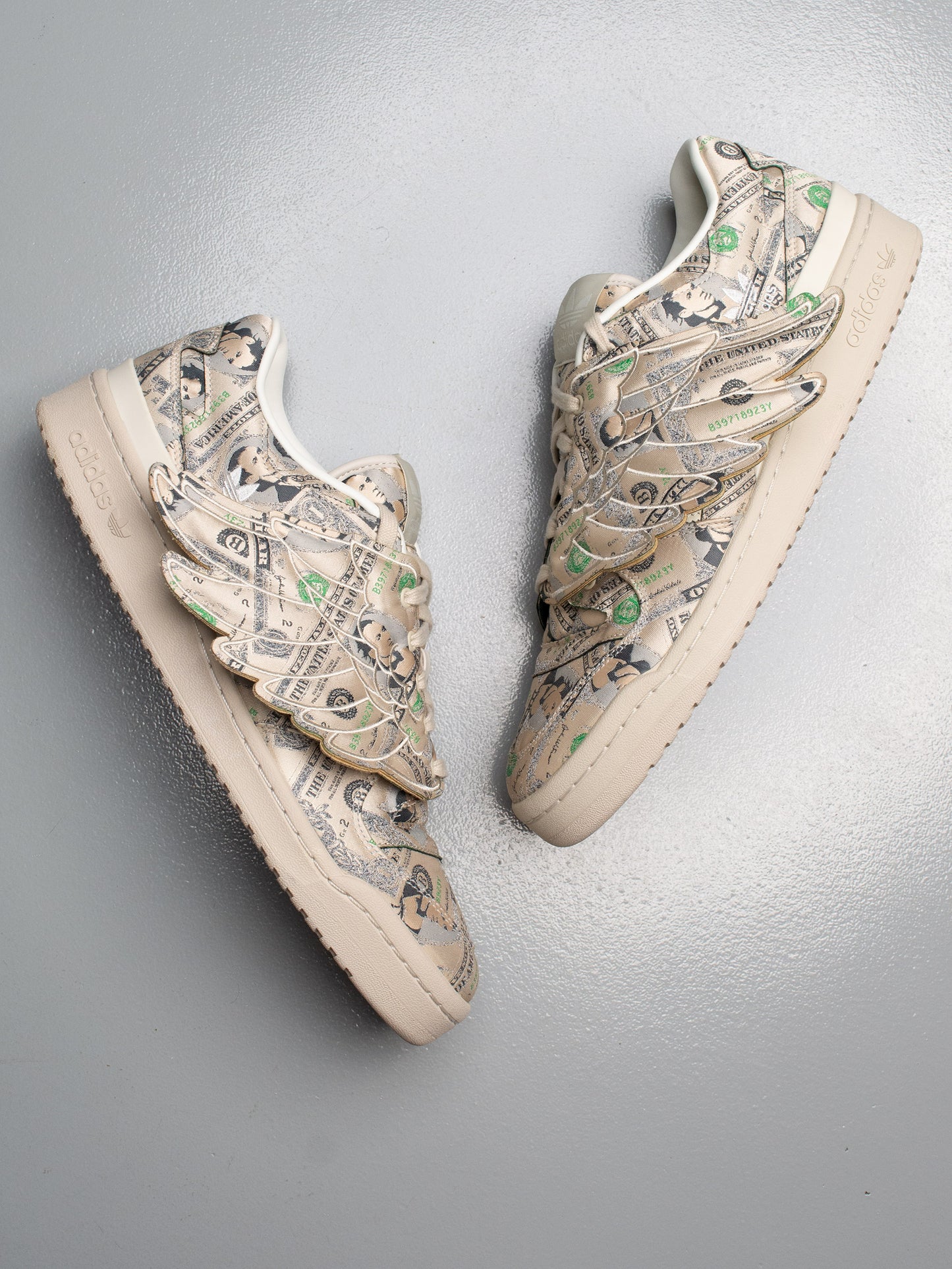 adidas Originals X Jeremy Scott 2021 JS Forum Money Lo - size 47 1/3