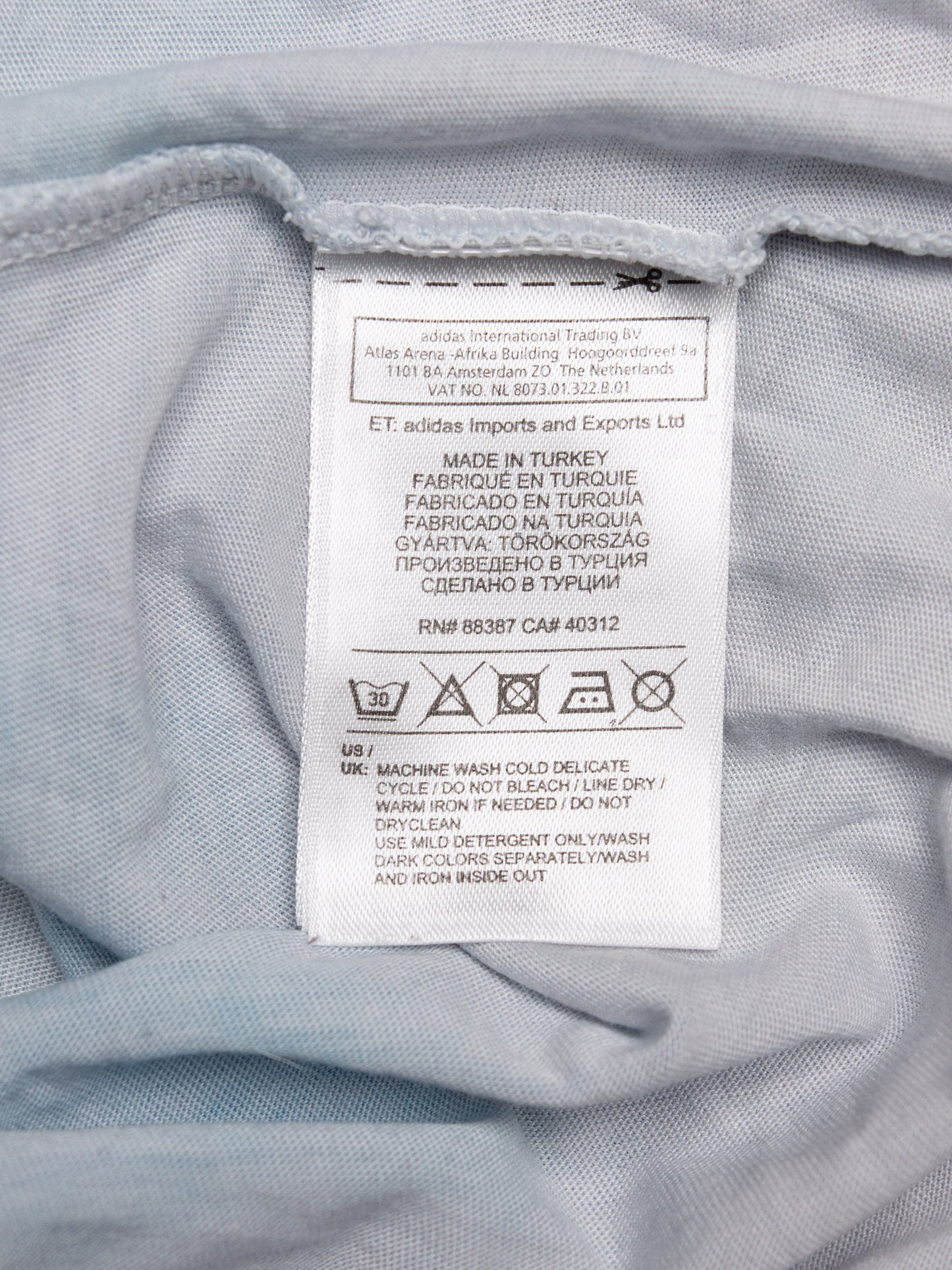 adidas Originals by Jeremy Scott A/W 2012 JS Angel Tee - men's size XS