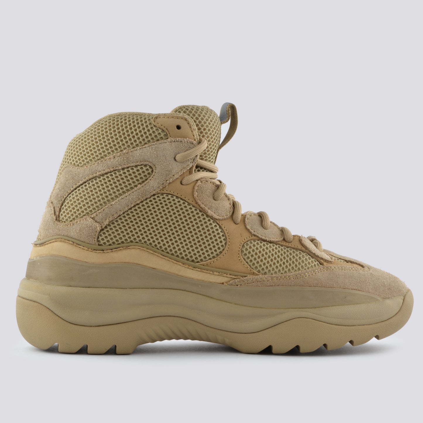 YEEZY Season 6 (2018) - Thick Suede, Mesh and Nubuck Desert Boot (Taupe) - size 42