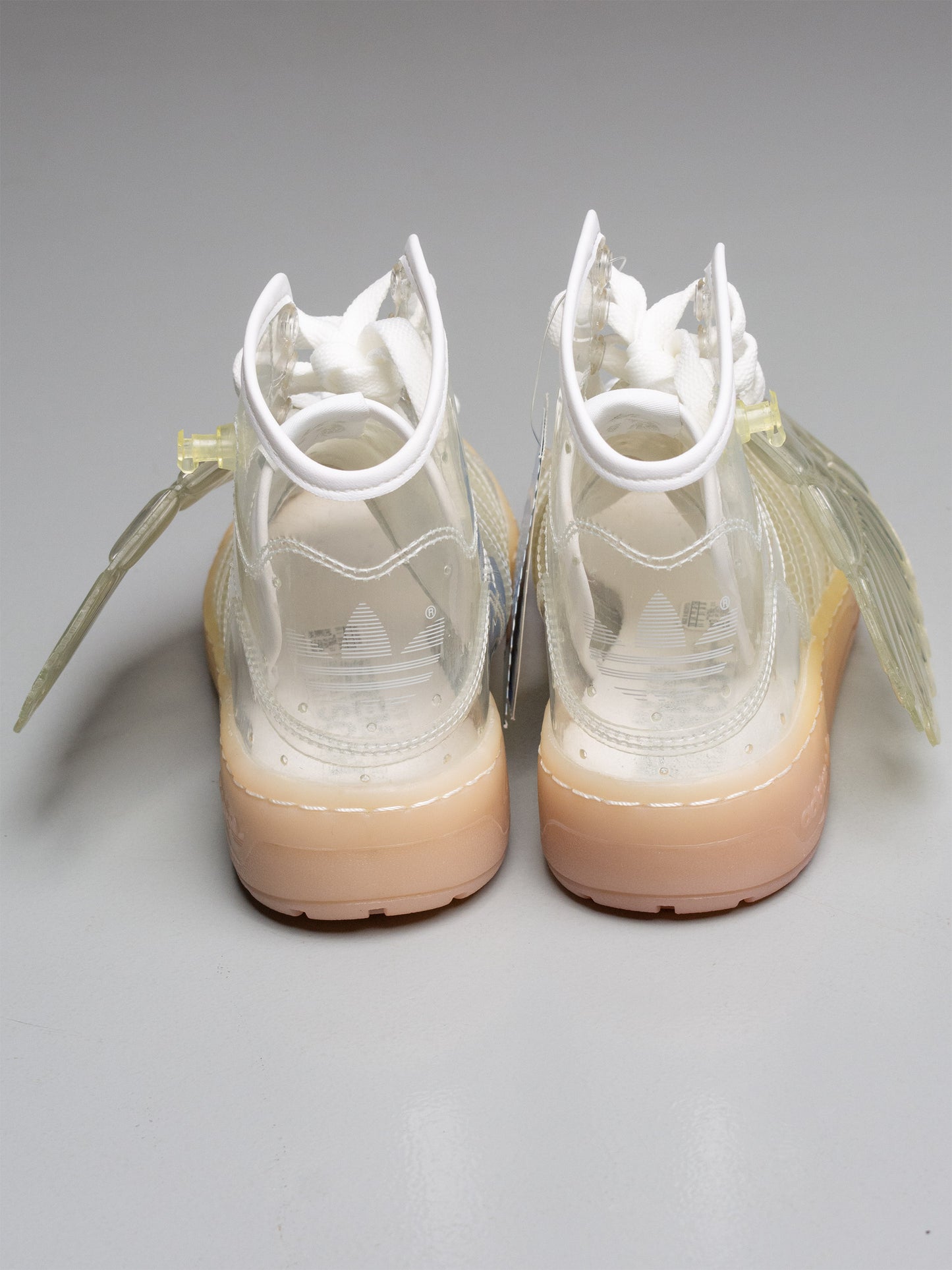 adidas Originals by Jeremy Scott S/S 2011 JS Wings "Clear" - size 39 1/3