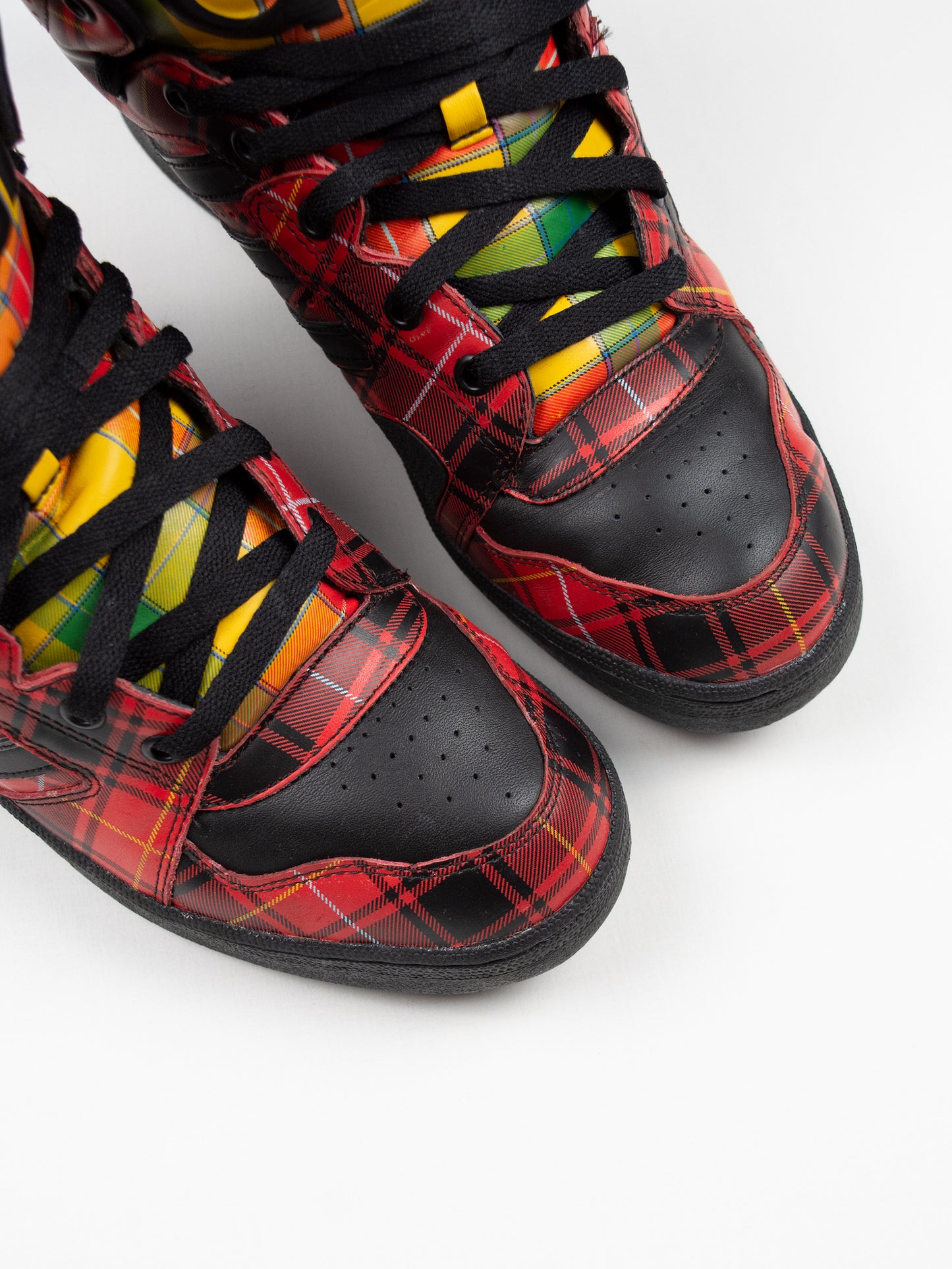 adidas Originals by Jeremy Scott - S/S 2013 - JS Instinct Hi "Plaid" - size 46
