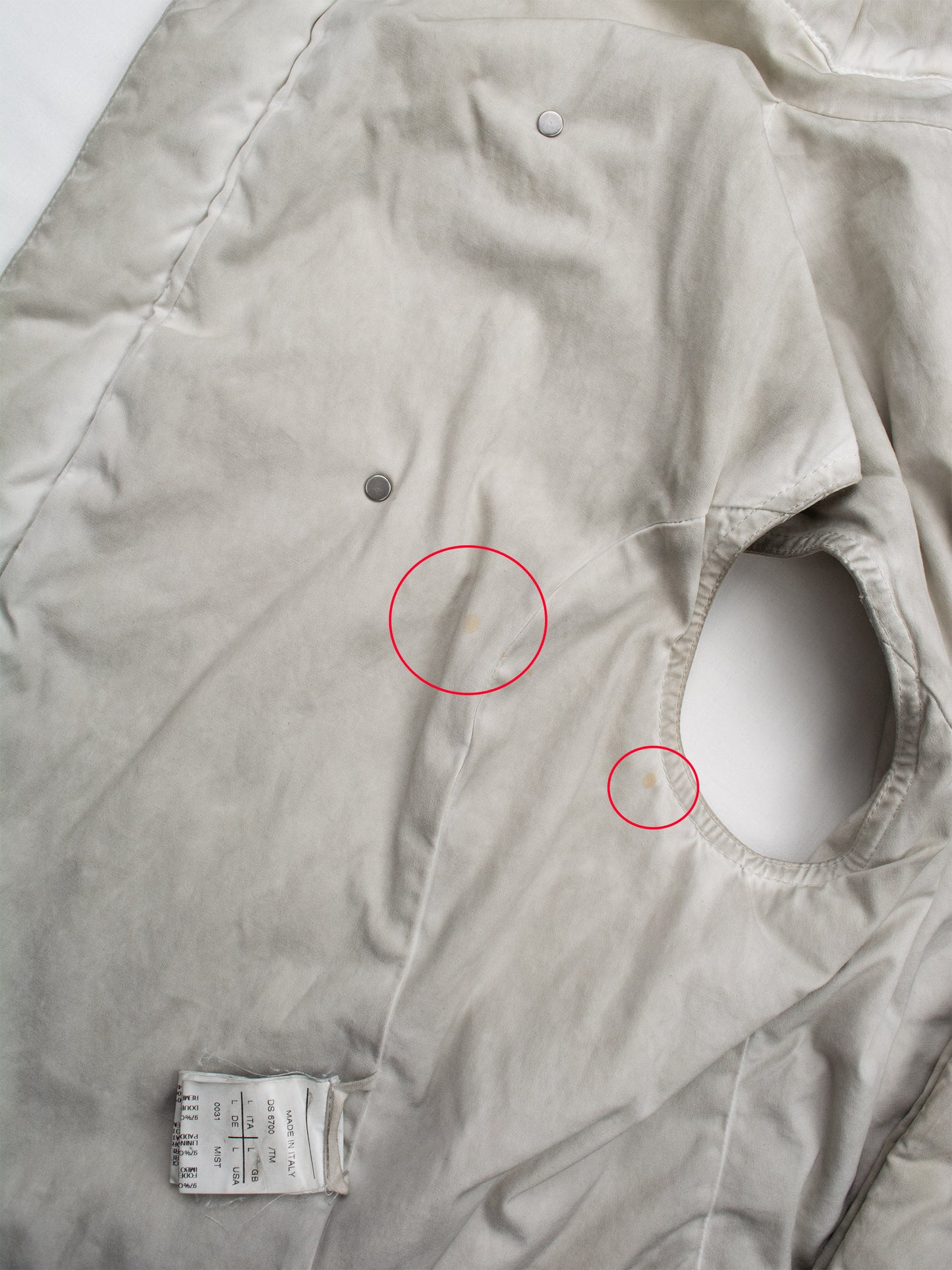 Rick Owens DRKSHDW - women's puffer vest - size L