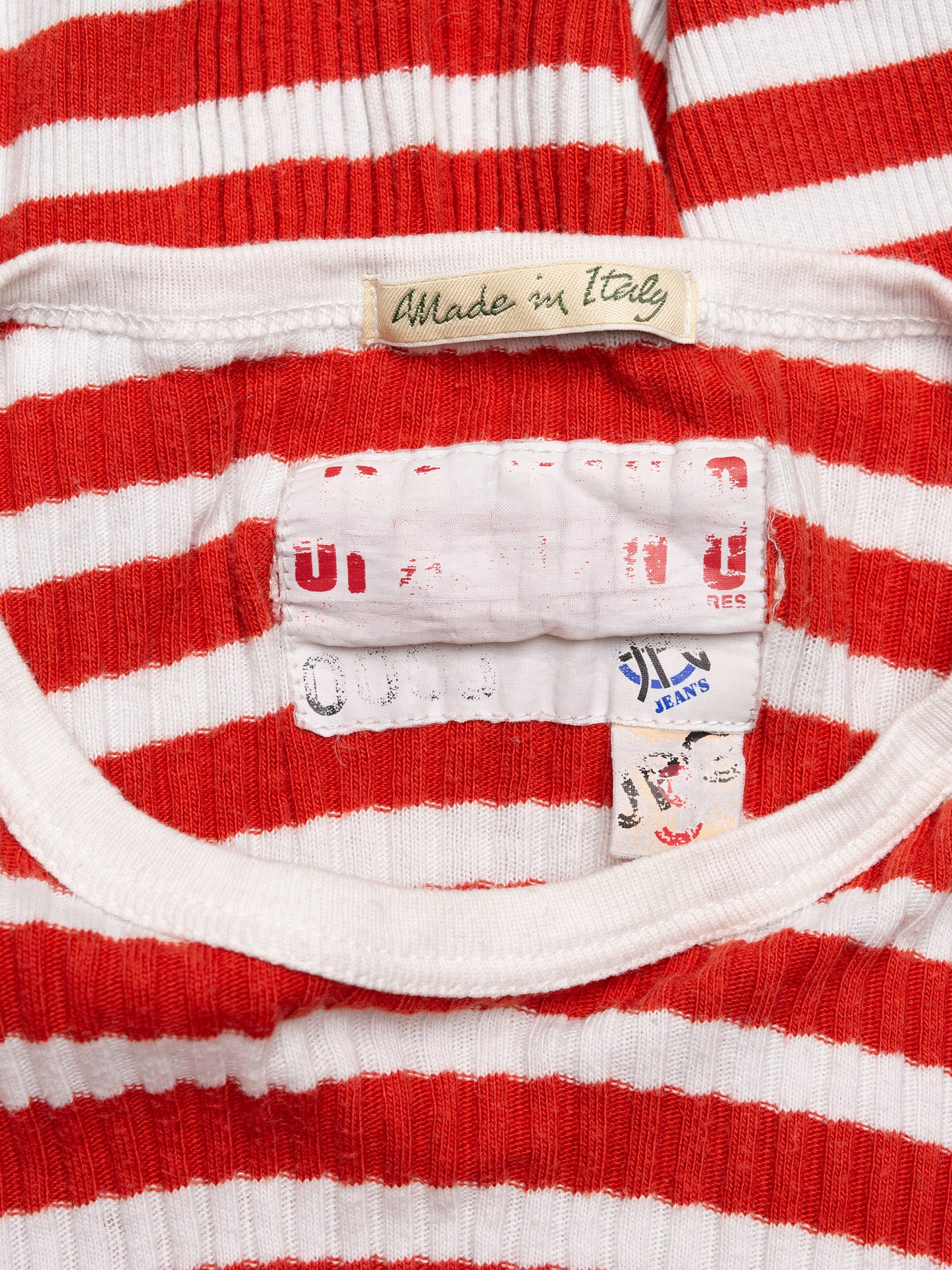 vintage JPG.Jean's men's striped long sleeve - size S