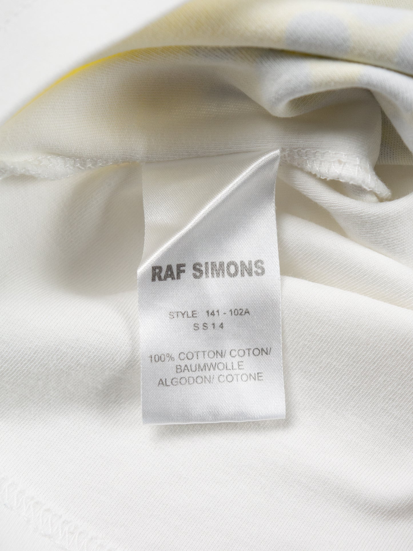 Raf Simons - S/S 2014 - graphic slim fit t-shirt - size M