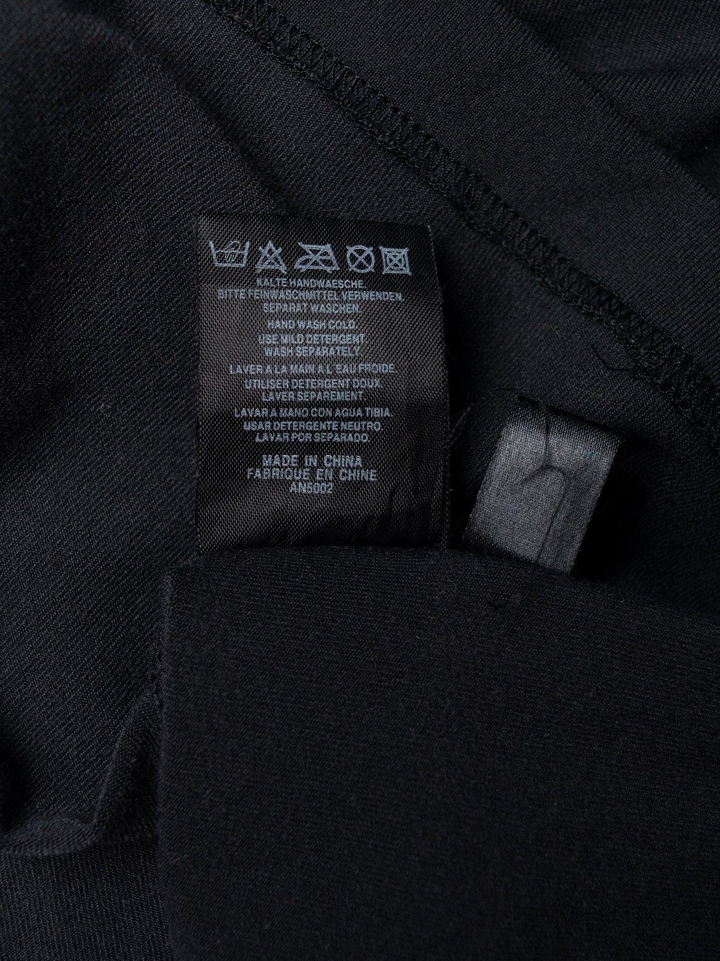 Y-3 - S/S 2003 - women's stretchy t-shirt (black) - size S