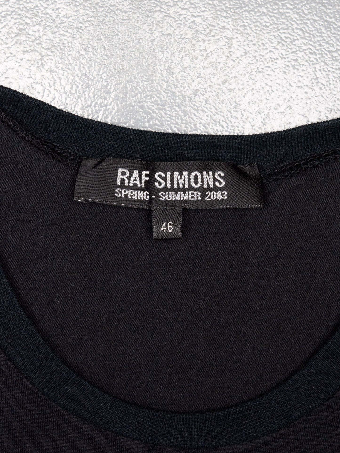 Raf Simons - S/S 2003 - "New Kids, Inc." t-shirt (black) - size 46