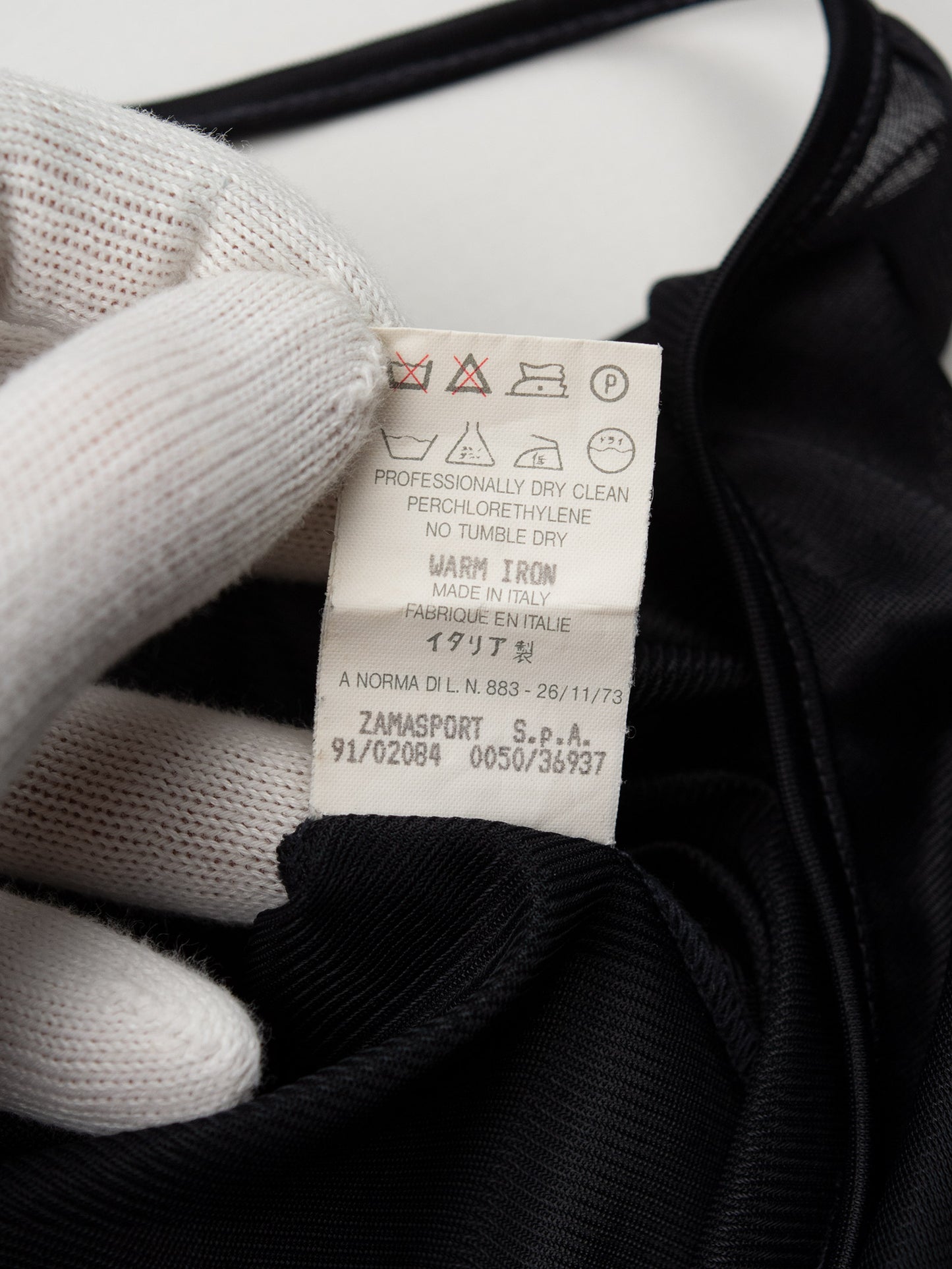 Helmut Lang - 1991 - transparent mini dress - size 42