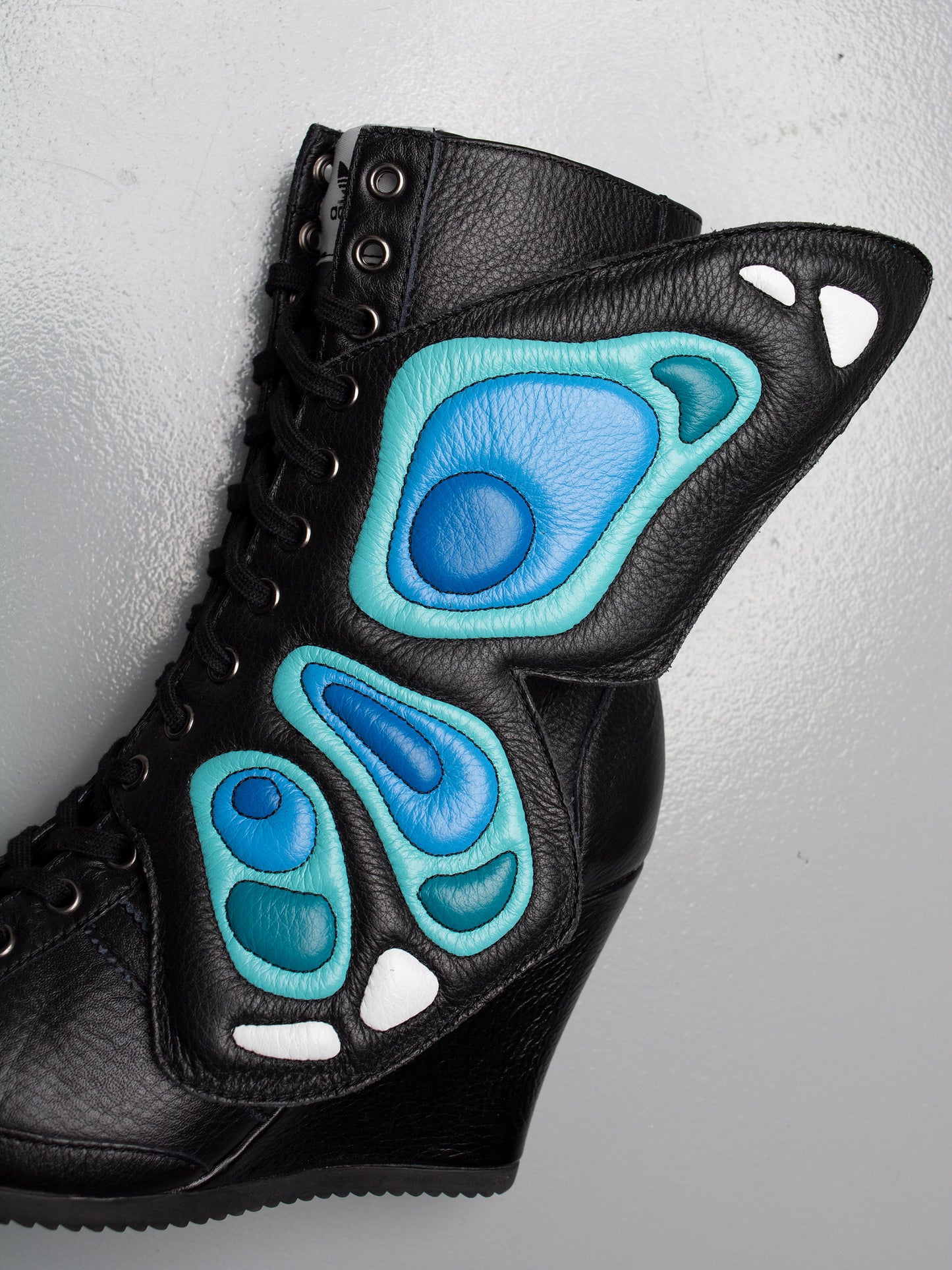adidas Originals by Jeremy Scott A/W 2012 JS Wings Wedge "Butterfly" - size 39 1/3