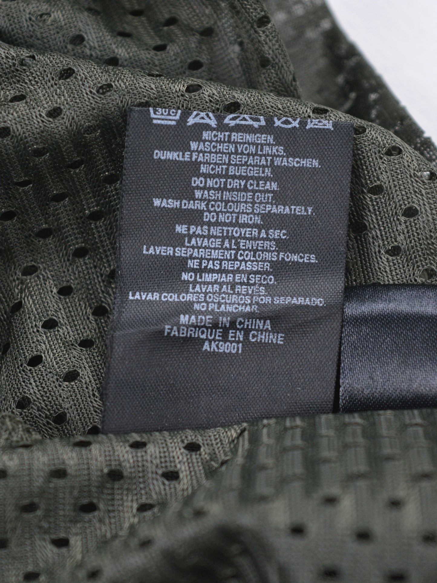 Y-3 - S/S 2003 - back logo jersey long-sleeve (green) - size S
