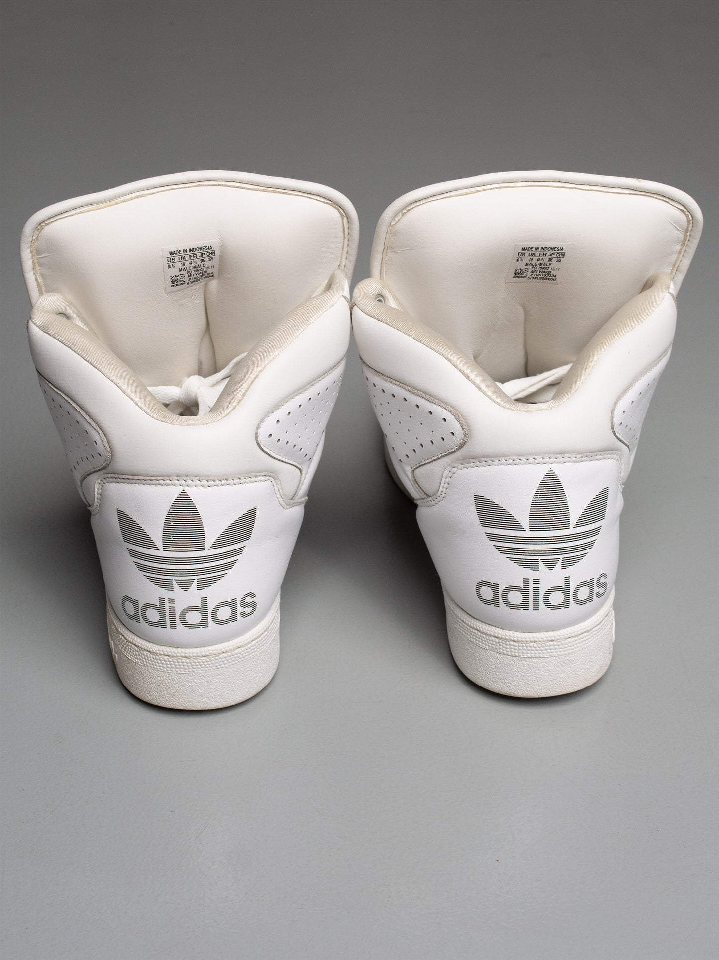 adidas Originals by Jeremy Scott S/S 2012 JS Instinct Hi (white) - size 44 2/3