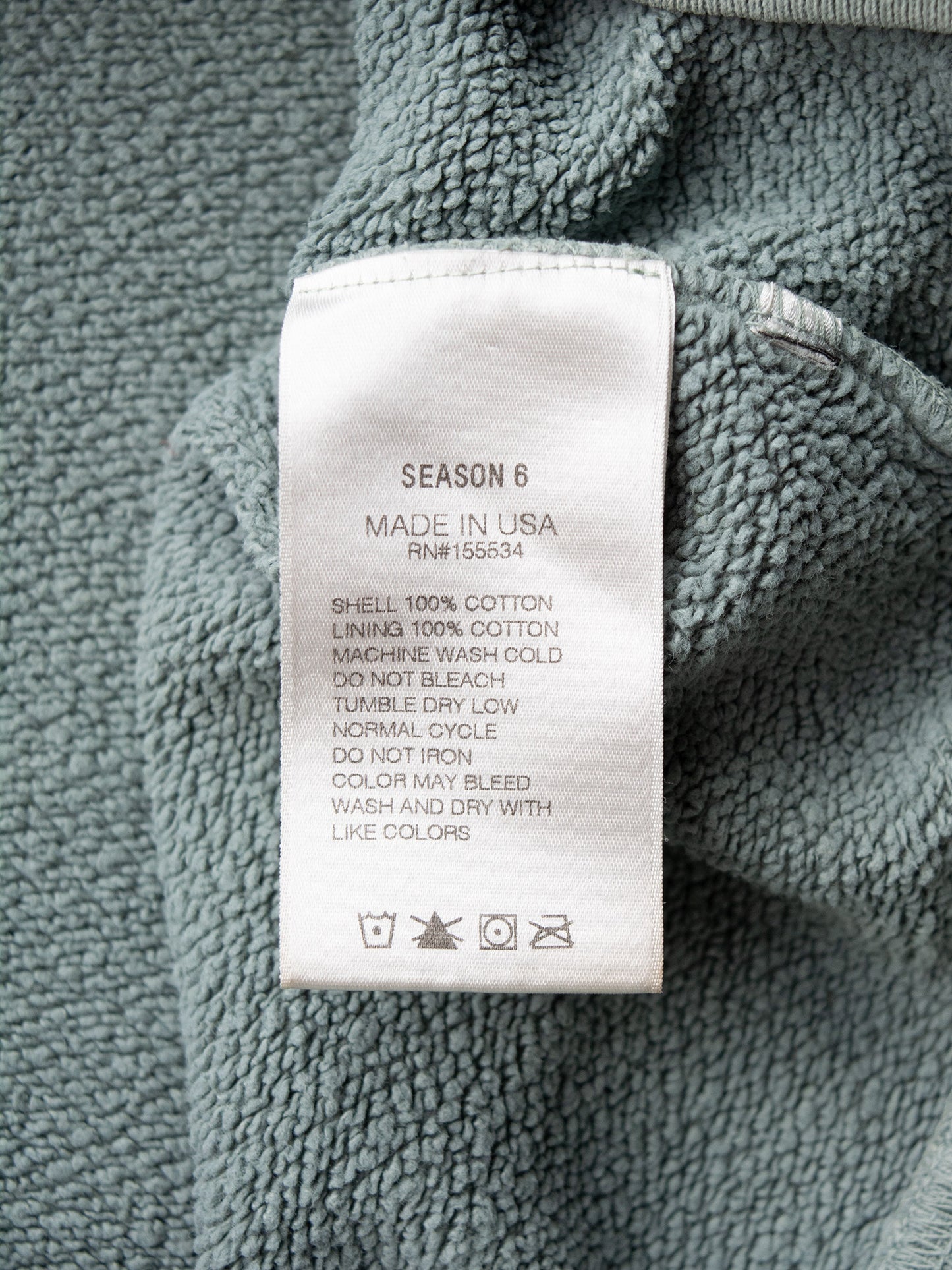 YEEZY Season 6 (2018) - Glacier crewneck - size L