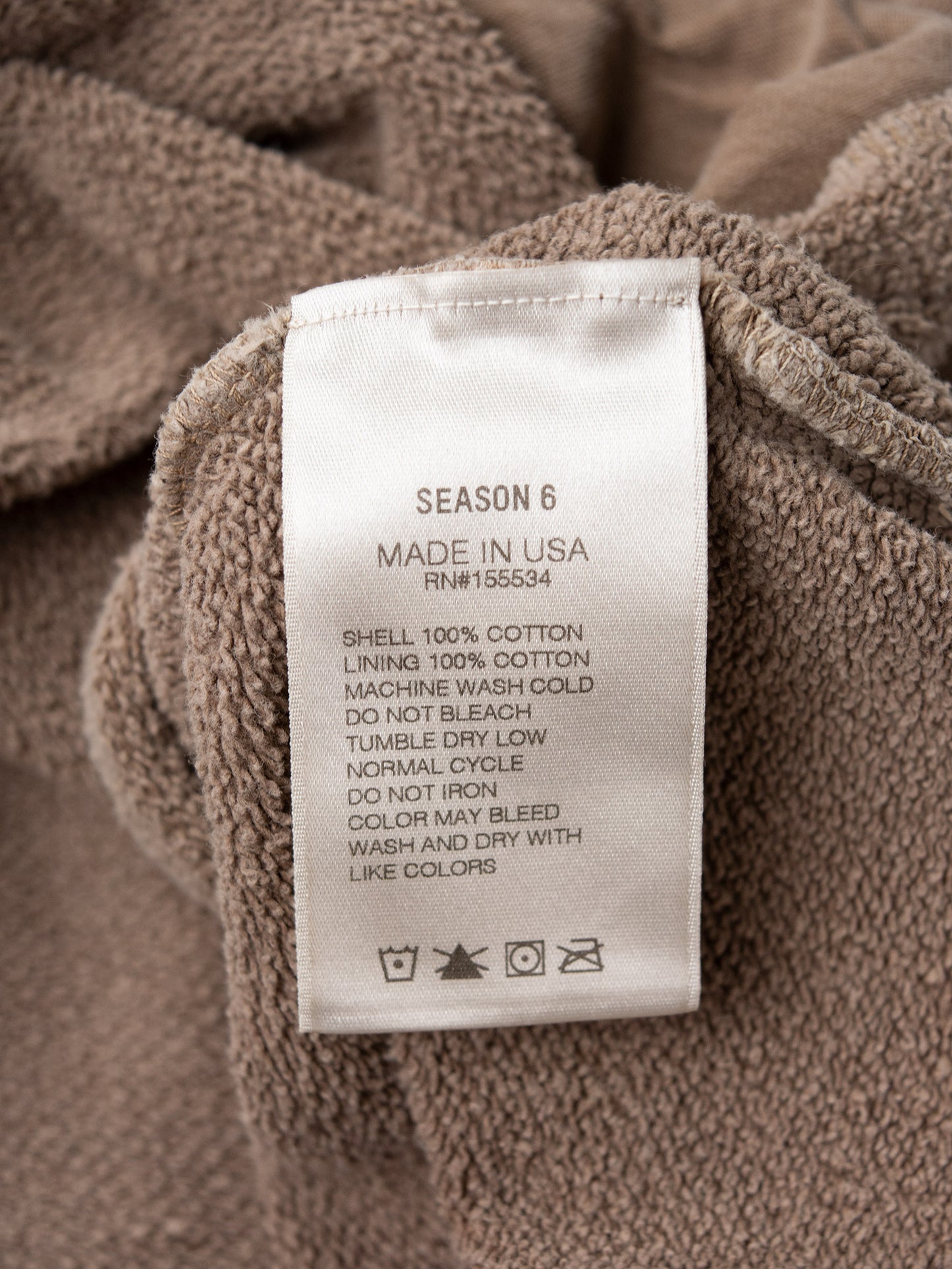 YEEZY Season 6 (2018) - Trench hoodie - size M