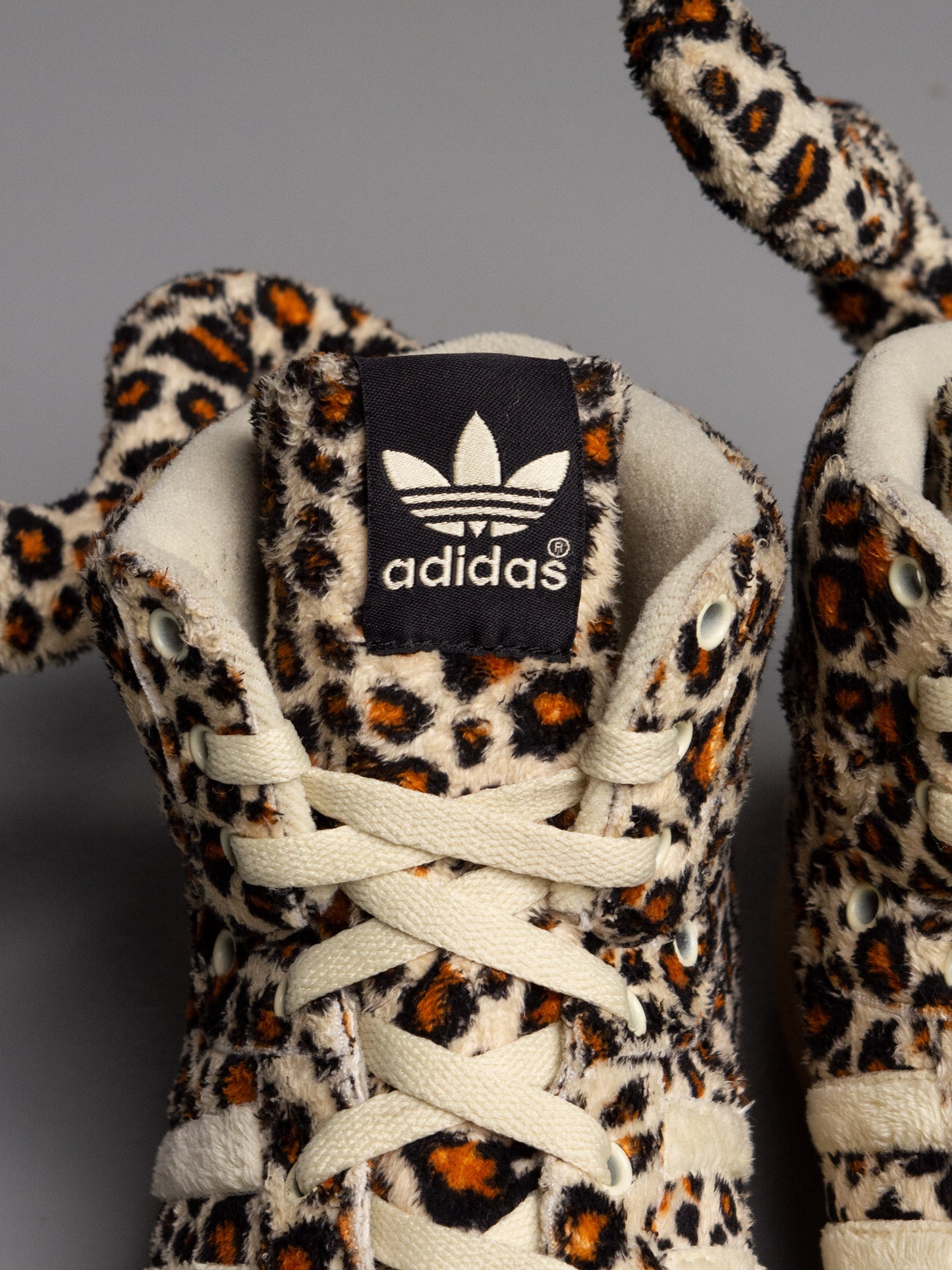 adidas Originals by Jeremy Scott S/S 2012 JS Leopard - size 45 1/3