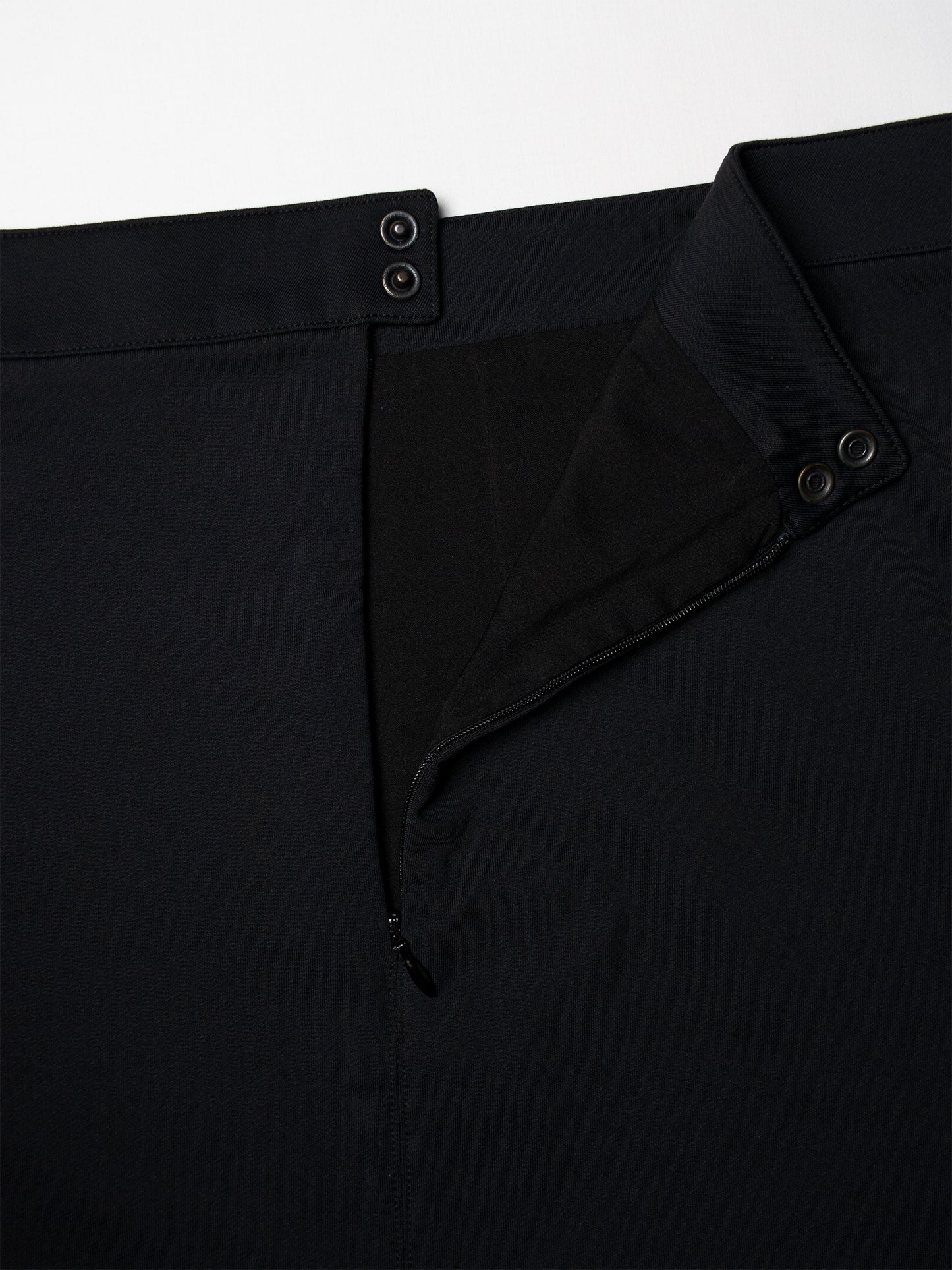 Y-3 - A/W 2006 - three stripes midi skirt (black) - size XS