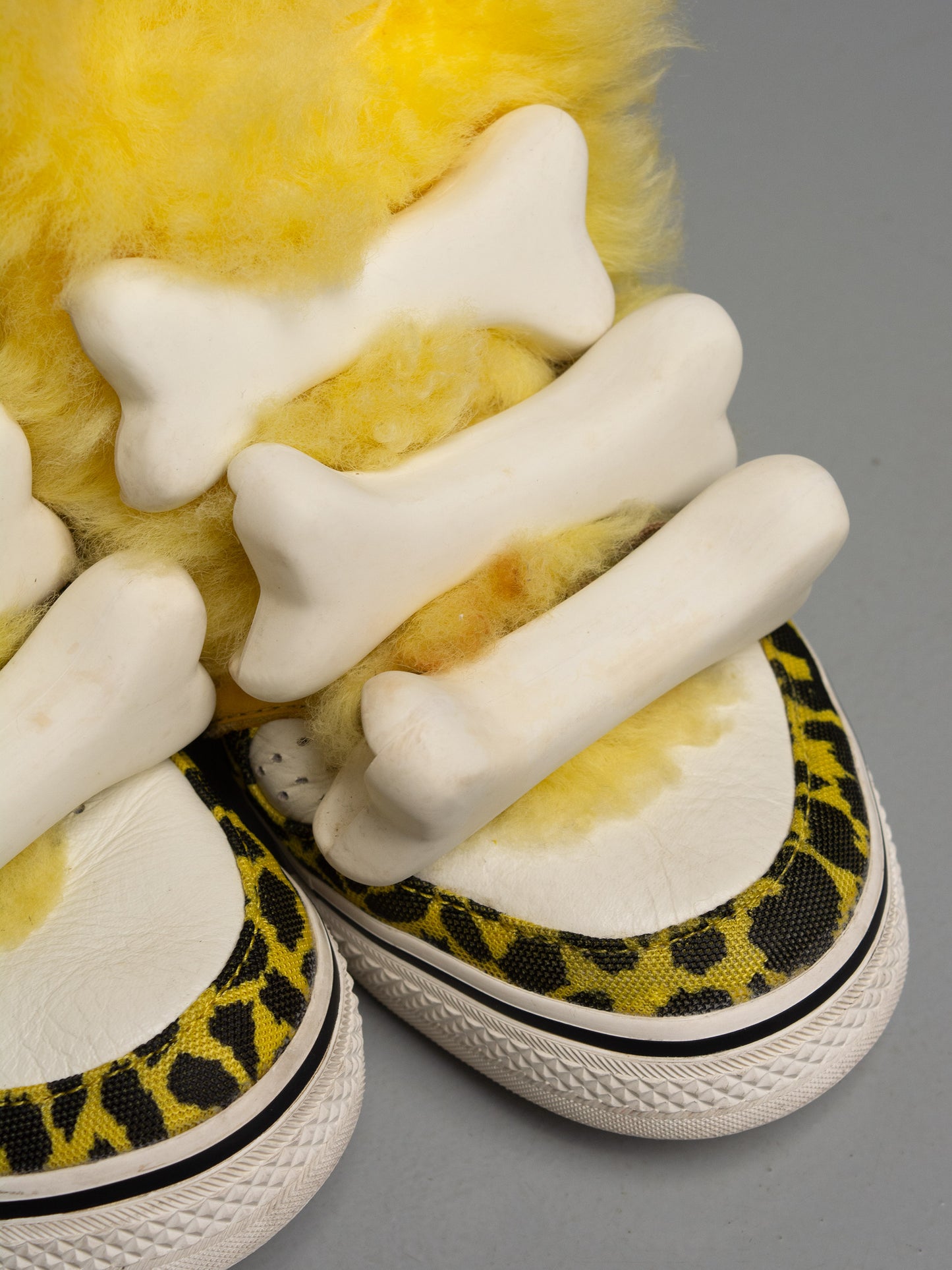 adidas Originals by Jeremy Scott S/S 2015 JS Bones Fur - size 38