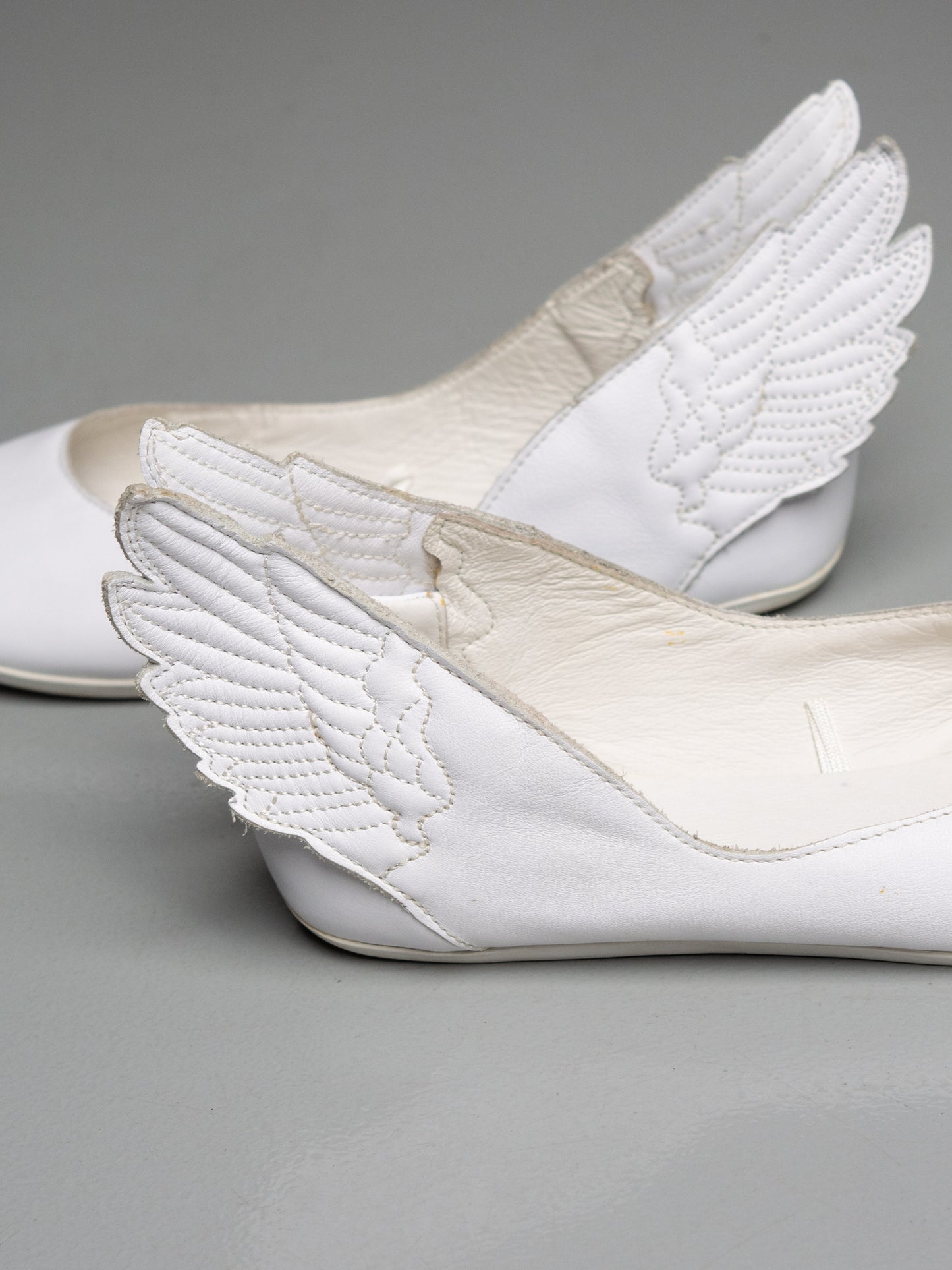 adidas Originals by Jeremy Scott S/S 2011 JS Wings Ballerinas (white) - size 37 1/3
