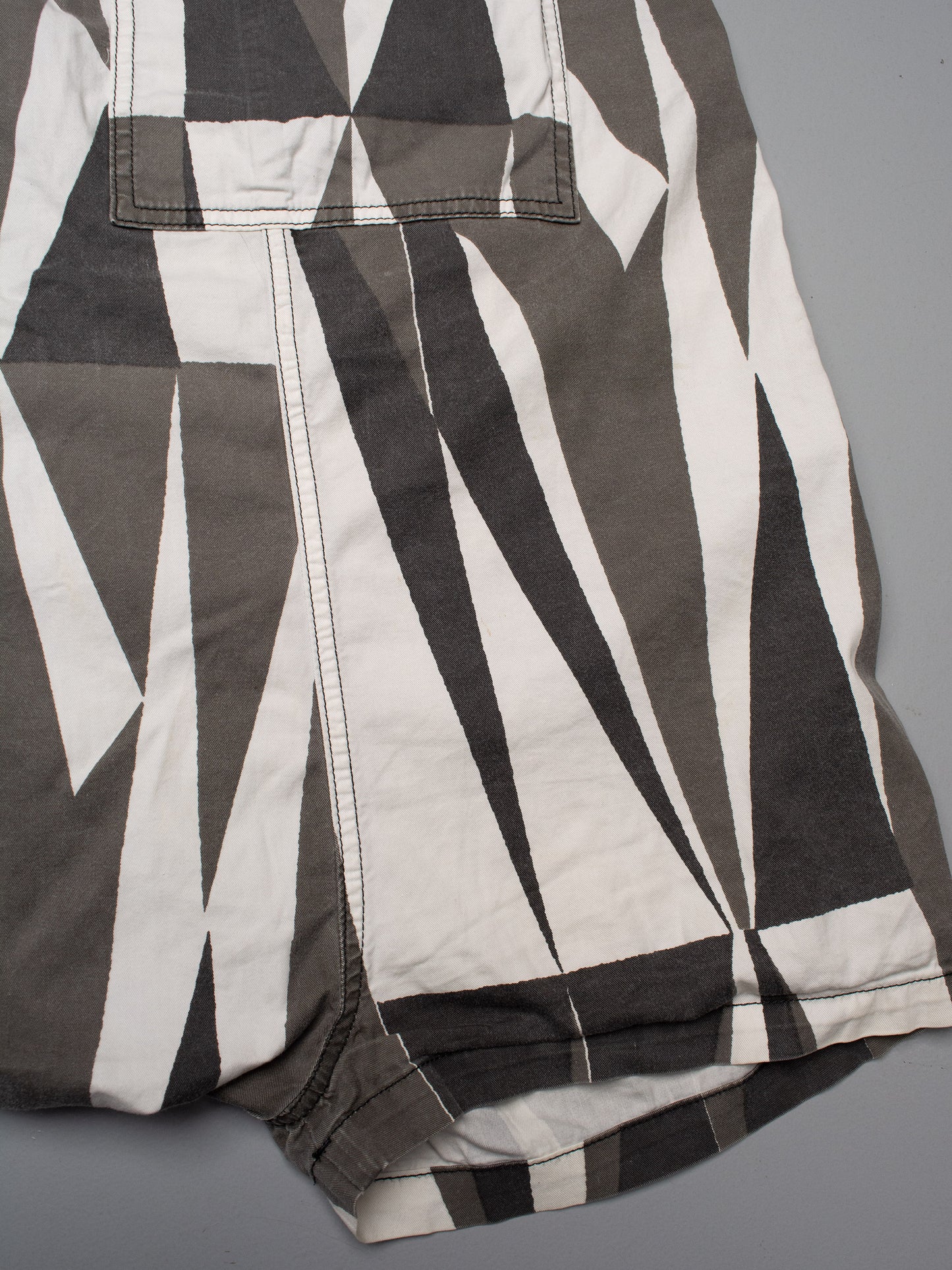 Rick Owens DRKSHDW - S/S 2014 - geometric shorts - men's size M