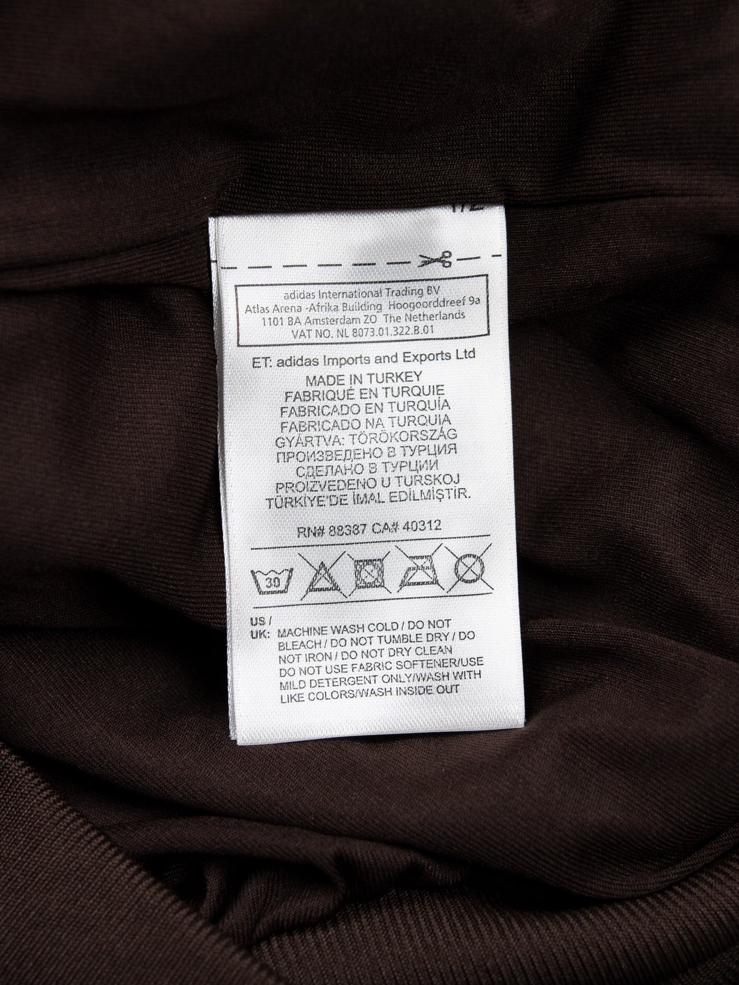 adidas Originals by Jeremy Scott - A/W 2015 - Fisherman Track Top - size M