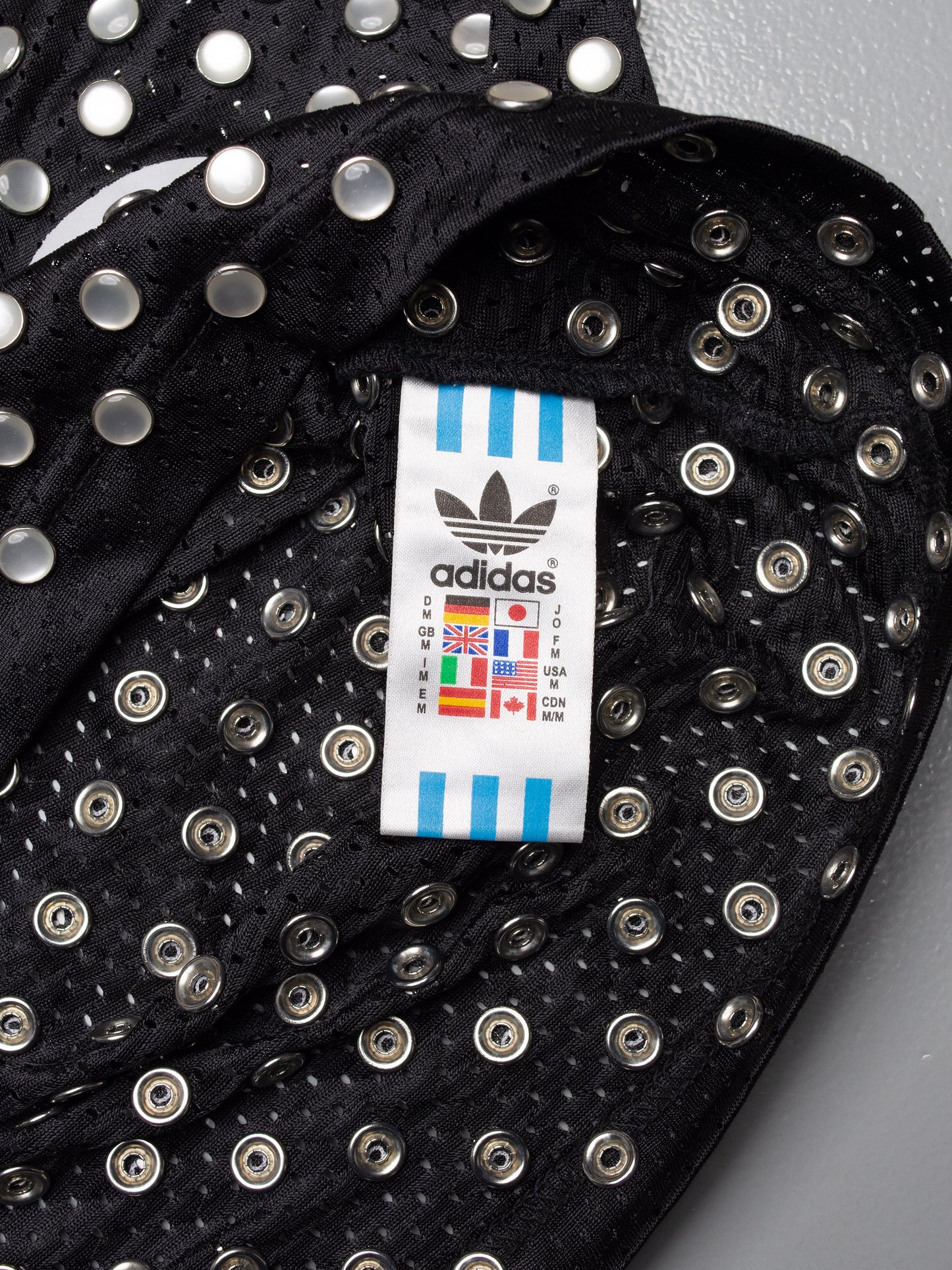 adidas Originals by Jeremy Scott - A/W 2010 - (sample) studded tank top - men's size M
