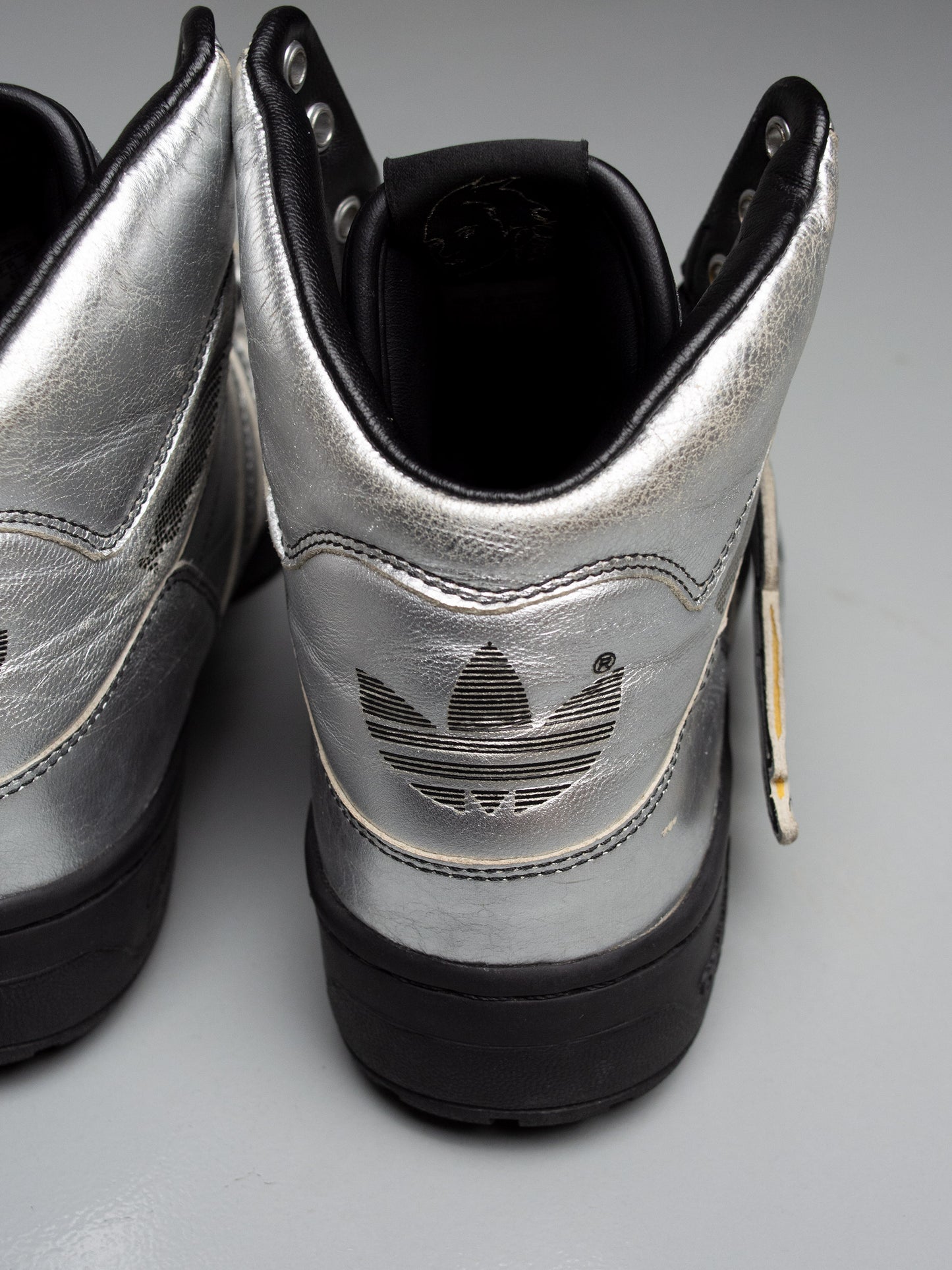 adidas Originals by Jeremy Scott A/W 2009 JS Wings (Metallic Silver/Black) - size 42