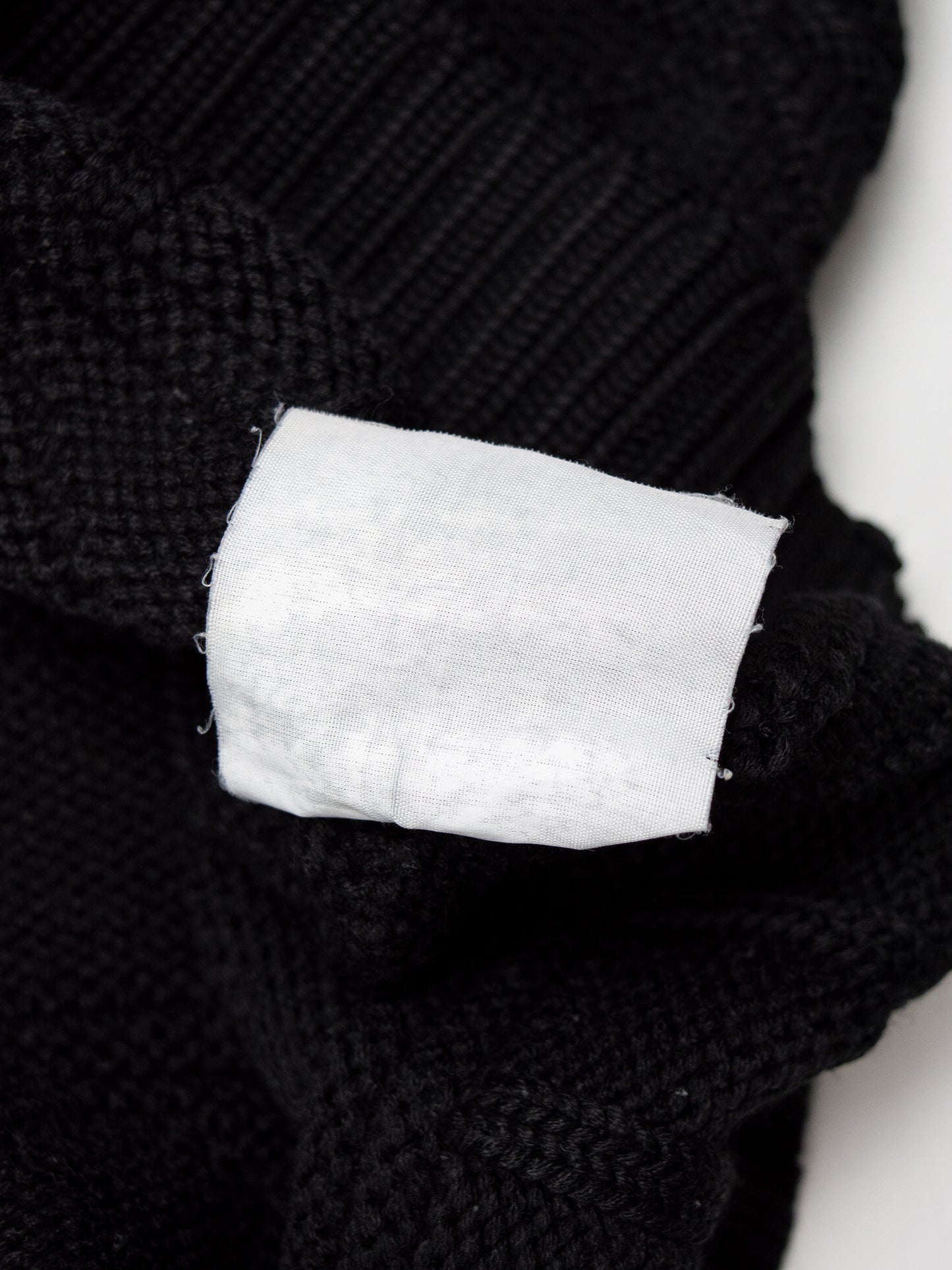 Gosha Rubchinskiy - A/W 2012 - intarsia knit sweater (black) - size M