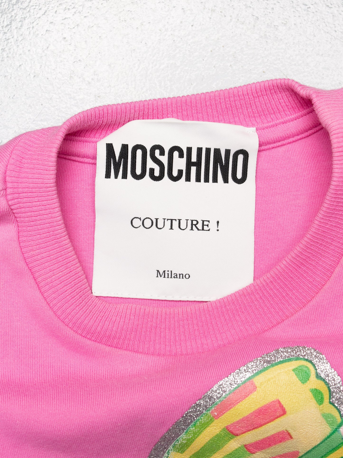 Moschino - S/S 2018 - My Little Pony crop top - size 36